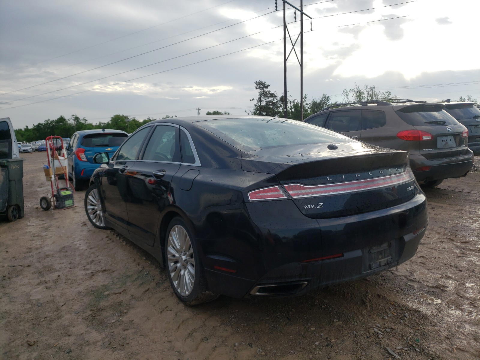 Photo 3 from auction – 2016 LINCOLN MKZ with VIN 3LN6L2J94GR603372