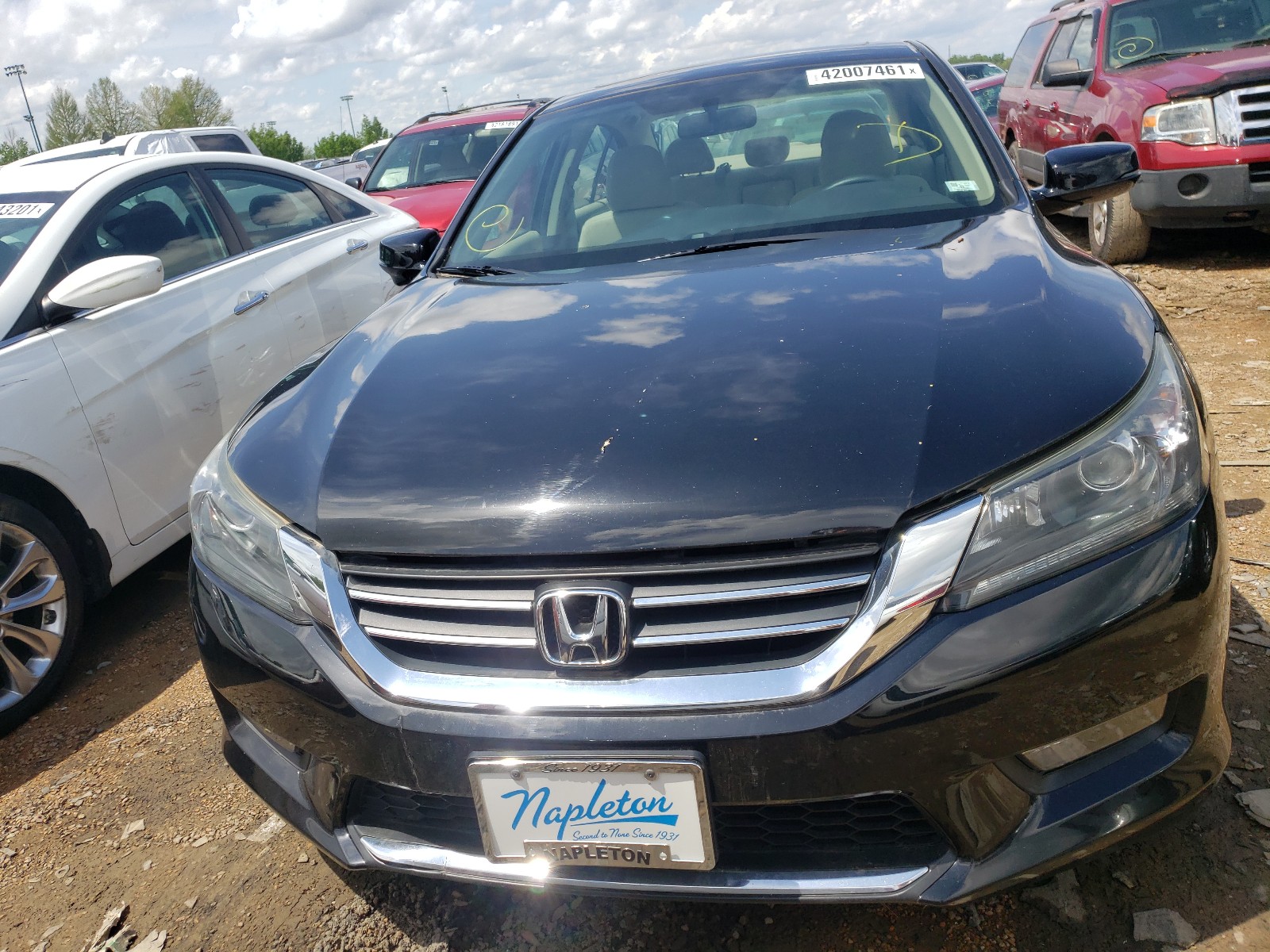Photo 9 from auction – 2014 HONDA ACCORD EX with VIN 1HGCR2F75EA140017