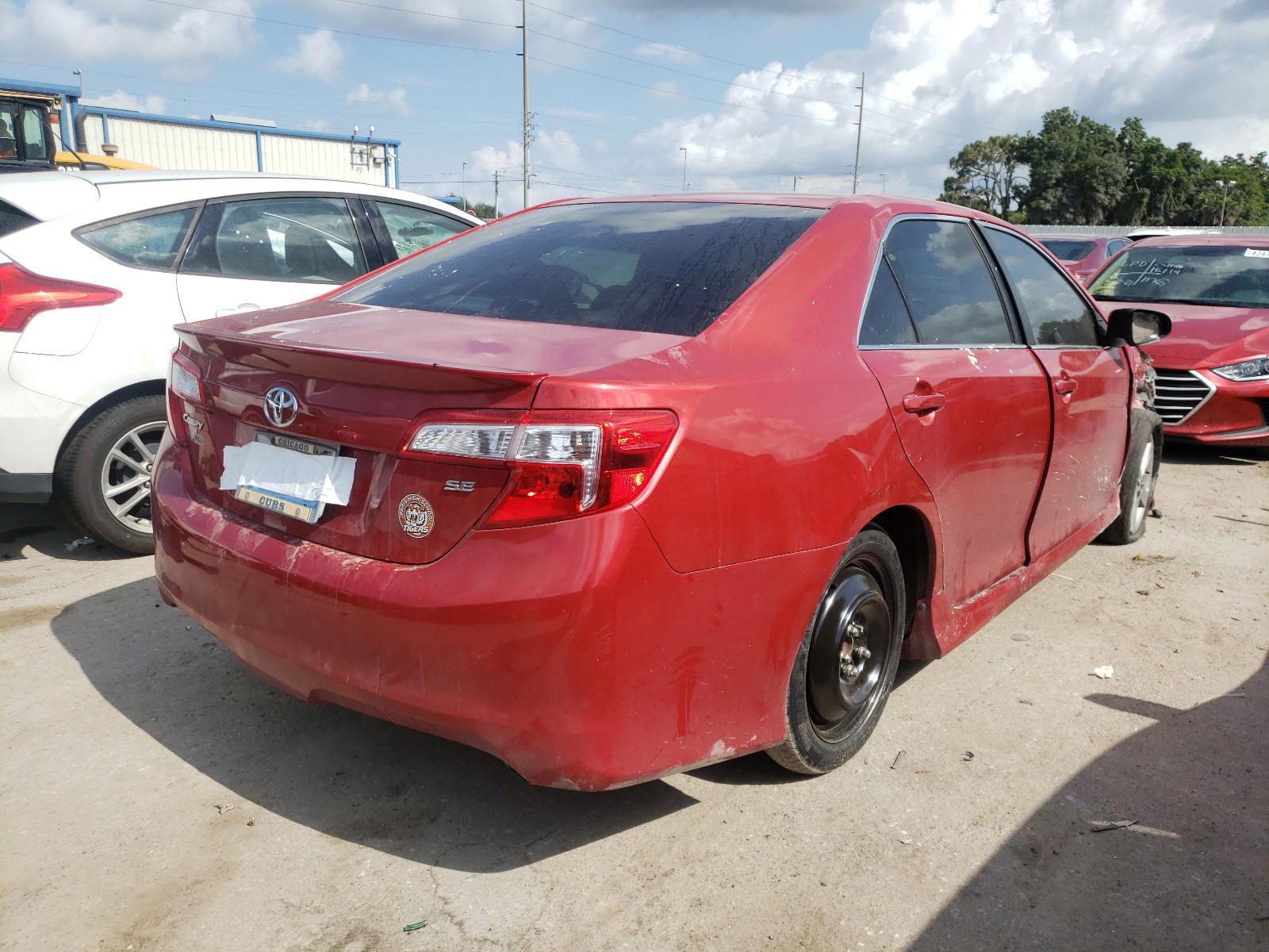 Photo 4 from auction – 2012 TOYOTA CAMRY BASE with VIN 4T1BF1FK1CU593205