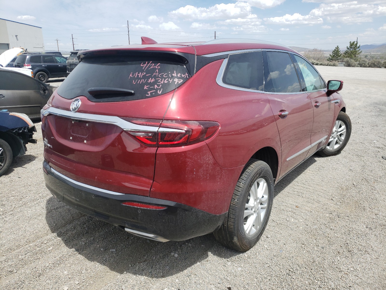 Photo 14 from auction – 2020 BUICK ENCLAVE ES with VIN 5GAEVAKW4LJ316497