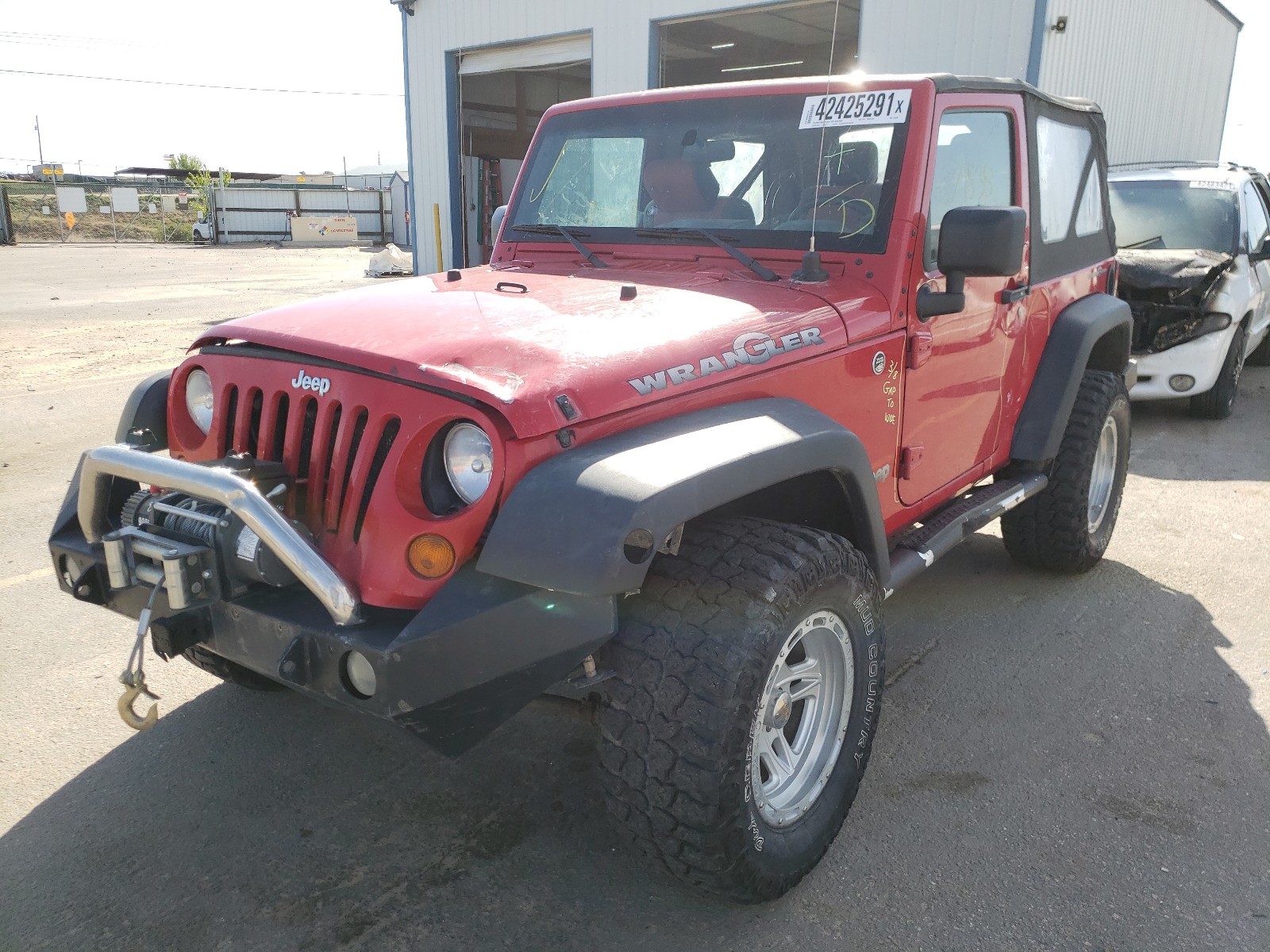 Photo 2 from auction – 2008 JEEP WRANGLER X with VIN 1J4FA24188L520330