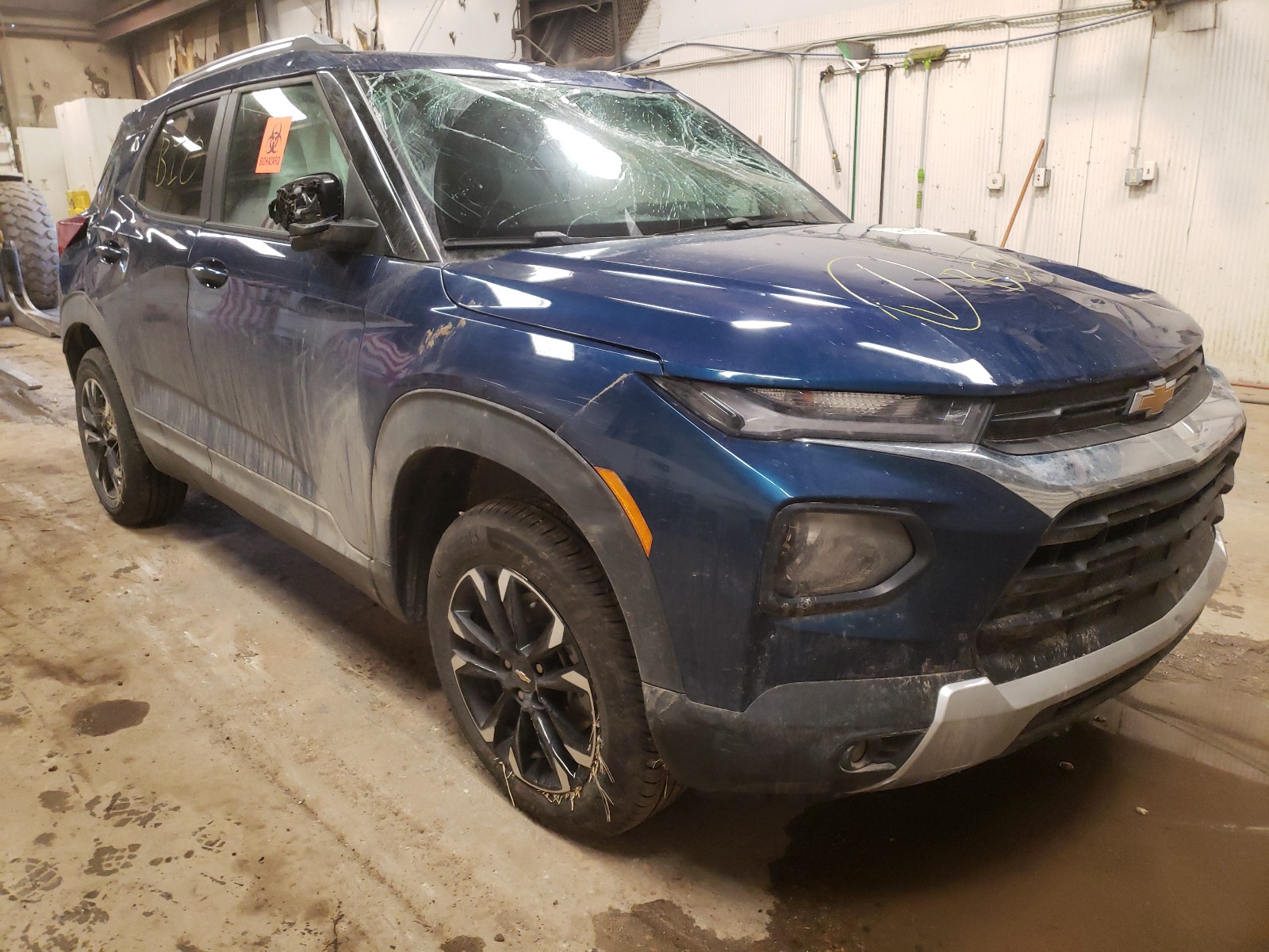 Photo 1 from auction – 2021 CHEVROLET TRAILBLAZE with VIN KL79MRSL1MB060593
