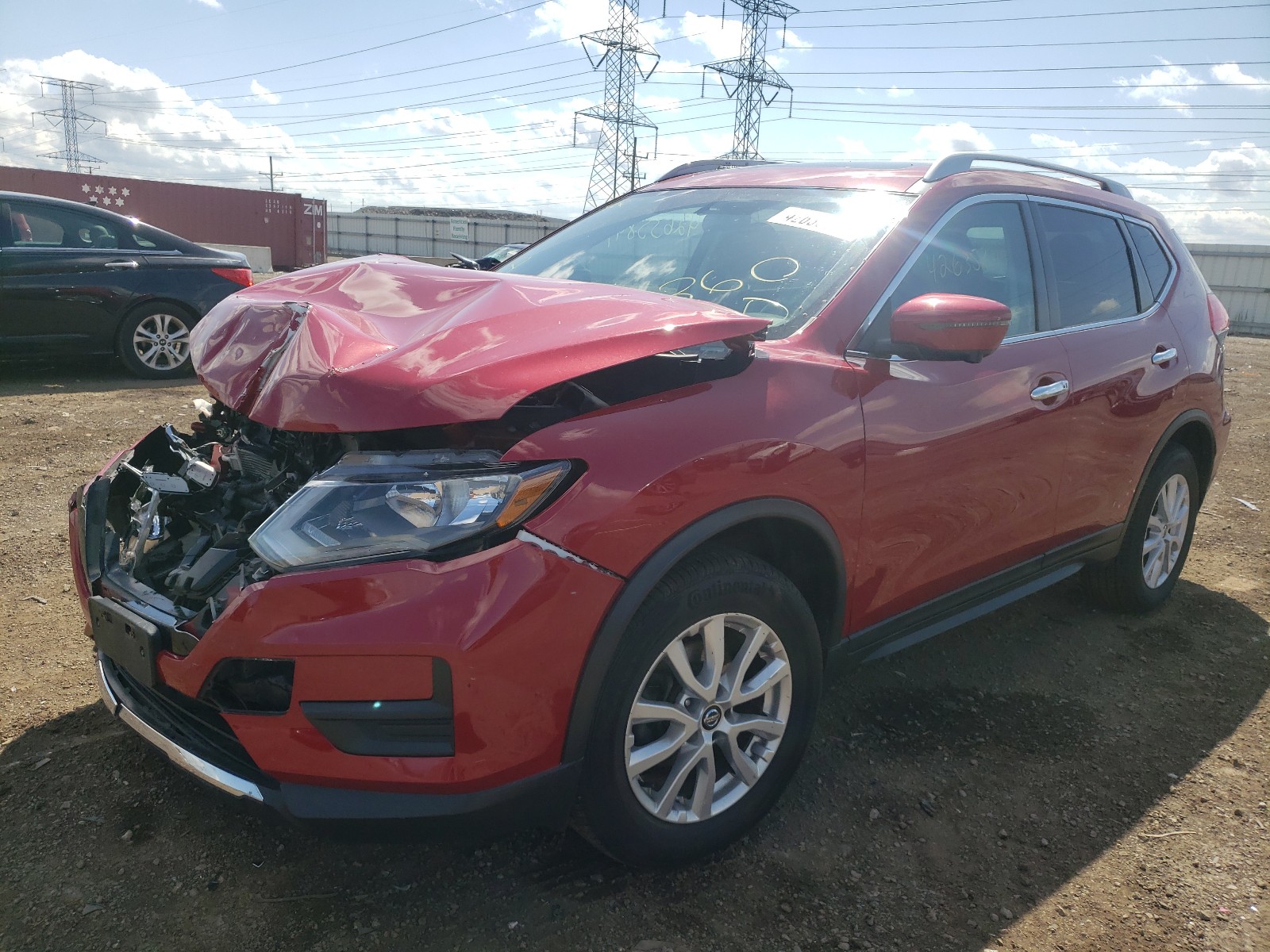 Photo 2 from auction – 2017 NISSAN ROGUE SV with VIN 5N1AT2MV1HC834197