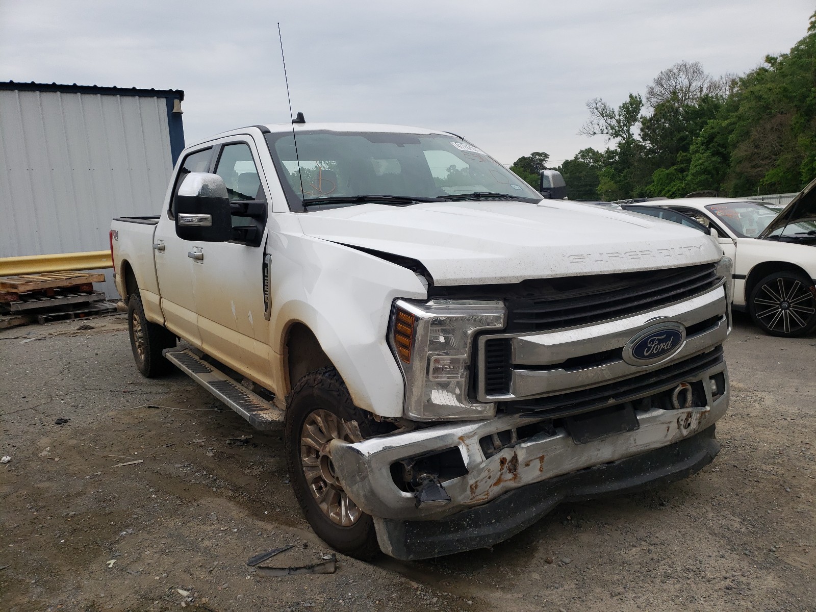 FORD F250 SUPER 2019 with VIN 1FT7W2B63KEE51018 - Photo from auction