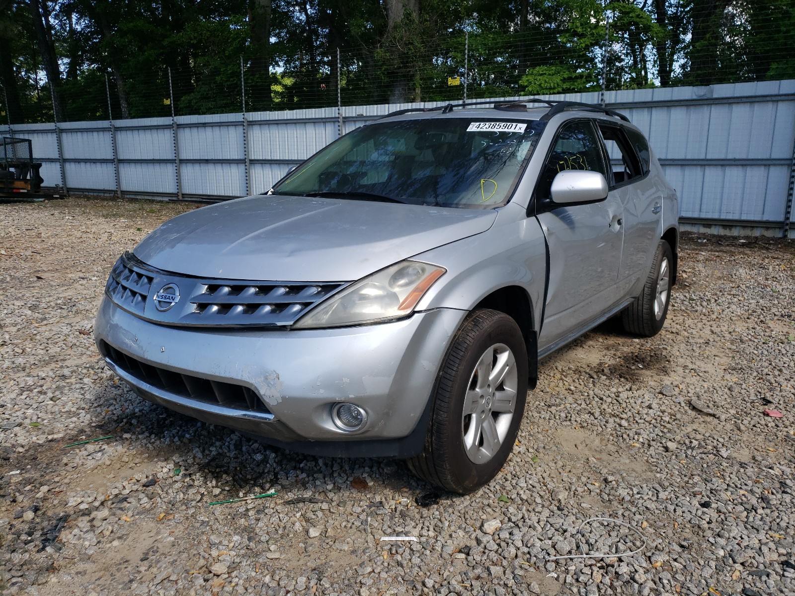 Photo 2 from auction – 2006 NISSAN MURANO with VIN JN8AZ08T06W405522