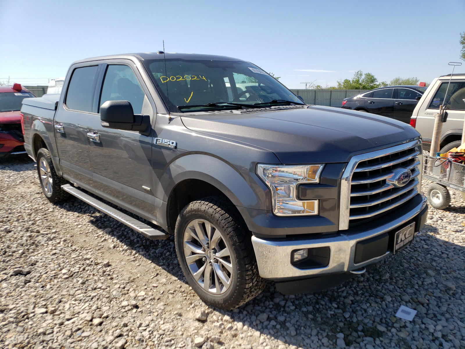 FORD F150 SUPER 2015 with VIN 1FTEW1EP3FKD02024 - Photo from auction