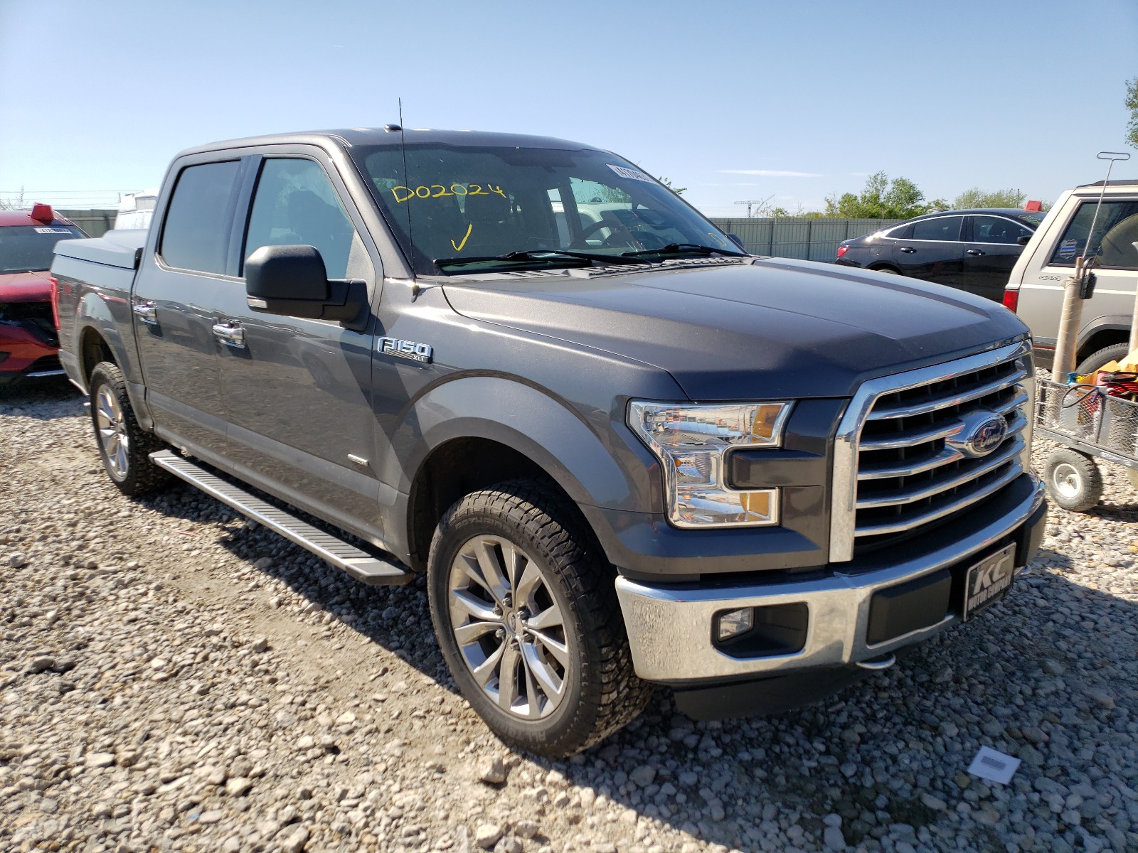 FORD F150 SUPER 2015 z numerem VIN 1FTEW1EP3FKD02024 - Zdjęcie z aukcji