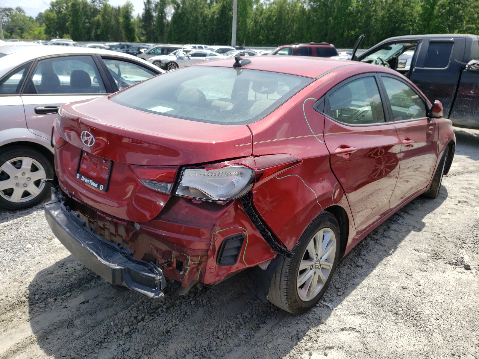 Photo 4 from auction – 2016 HYUNDAI ELANTRA SE with VIN 5NPDH4AE3GH705223
