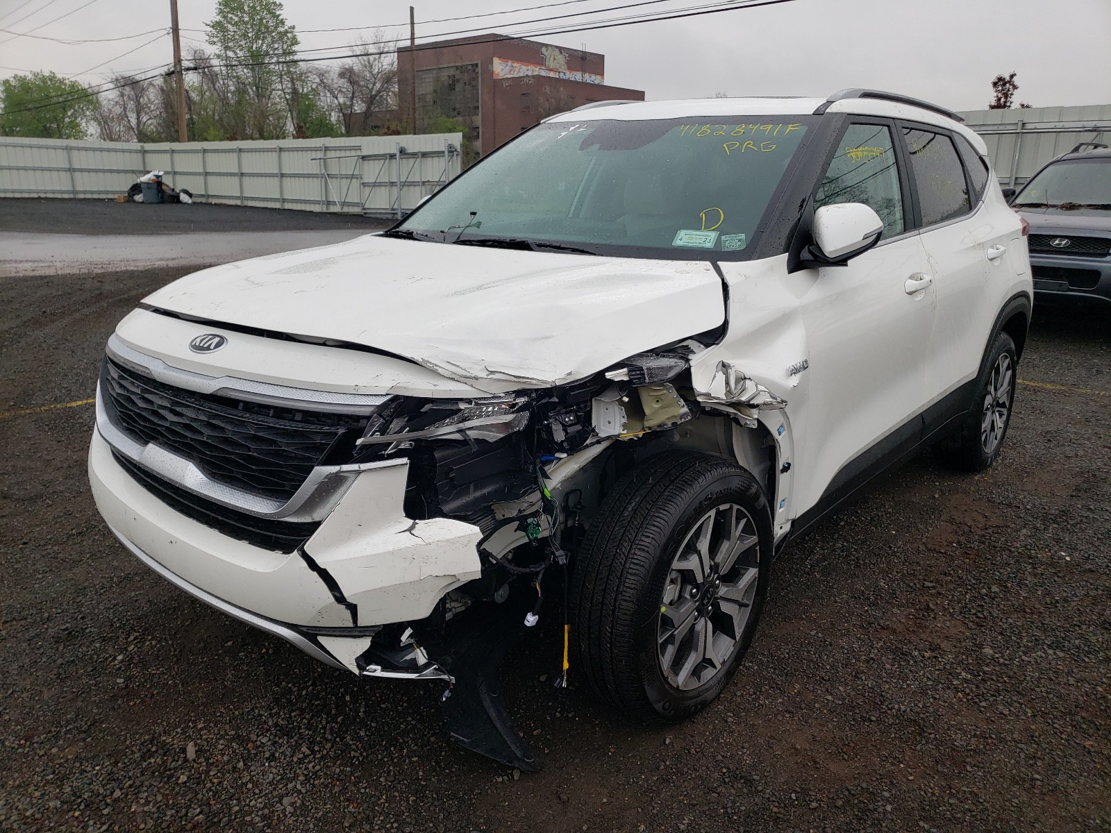 Photo 2 from auction – 2021 KIA SELTOS EX with VIN KNDERCAAXM7196417