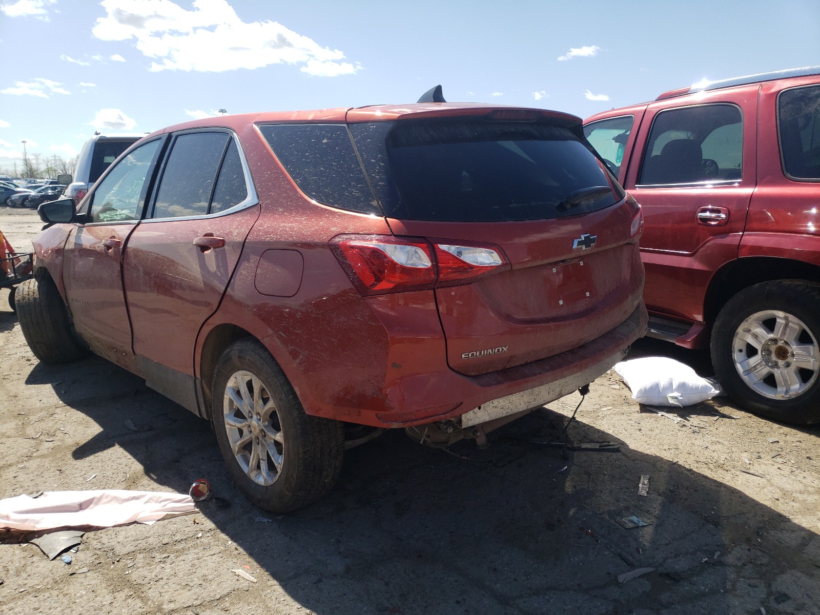 Photo 3 from auction – 2020 CHEVROLET EQUINOX LT with VIN 2GNAXTEV1L6257757