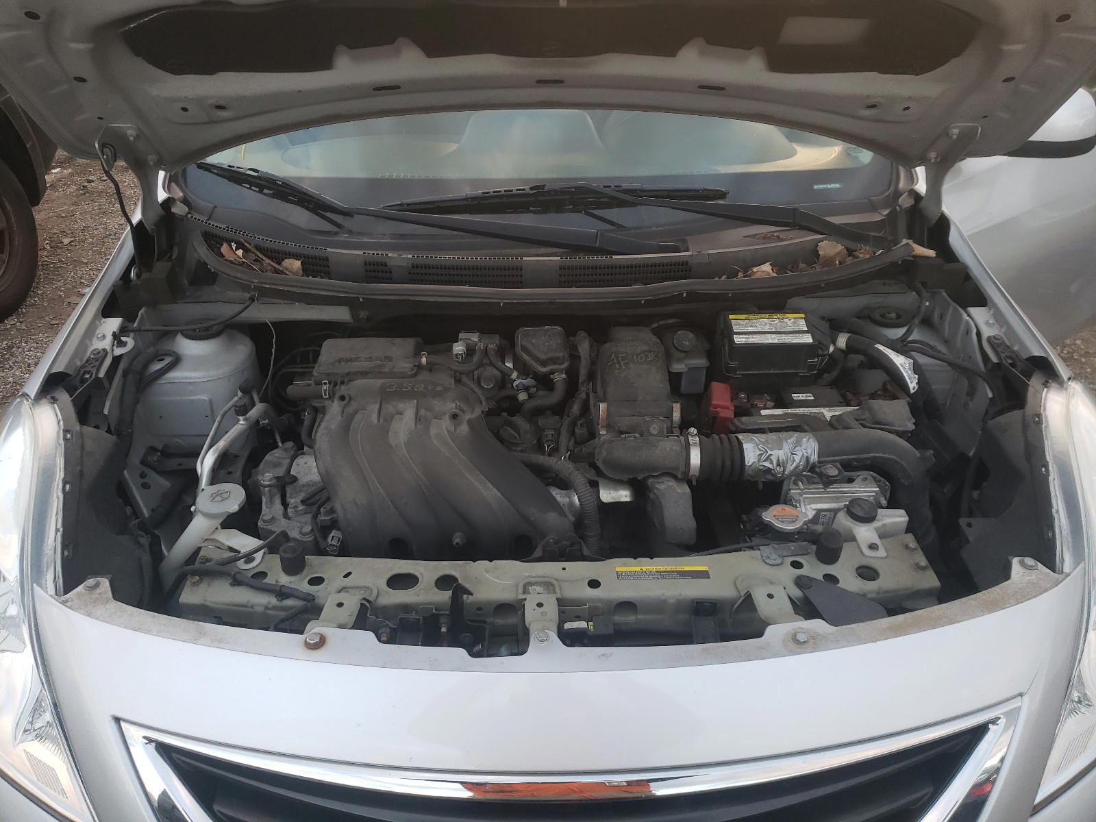 Photo 7 from auction – 2014 NISSAN VERSA S with VIN 3N1CN7AP1EL862806
