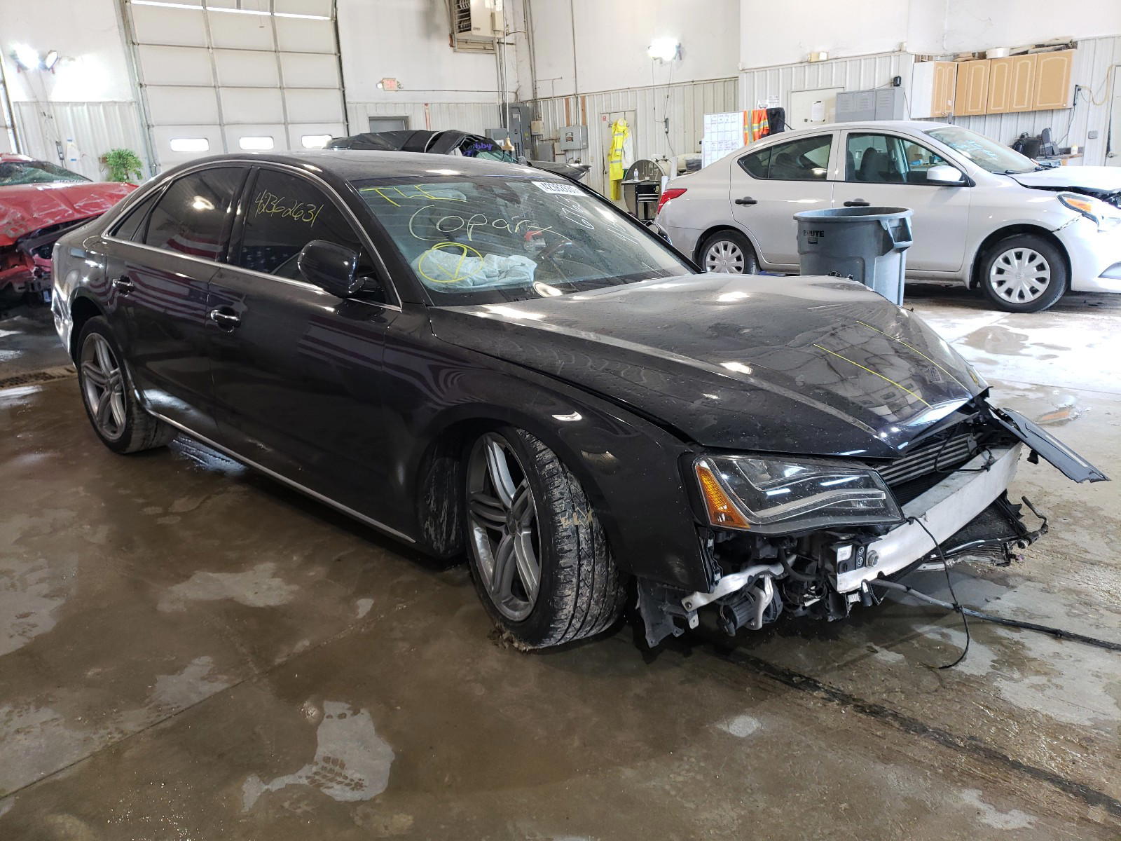 AUDI A8 QUATTRO 2011 with VIN WAUAVAFD8BN016763 - Photo from auction