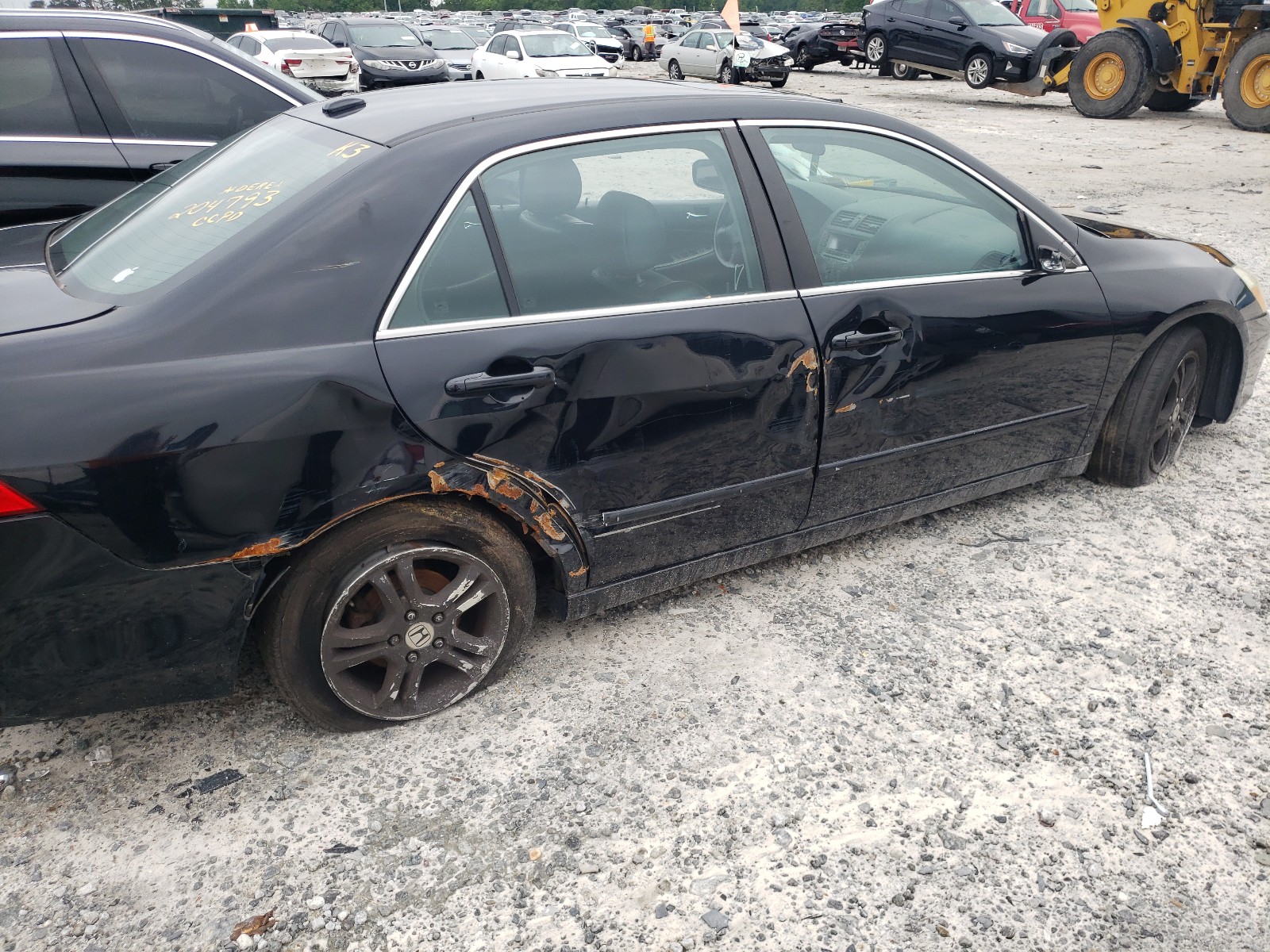 Photo 9 from auction – 2007 HONDA ACCORD EX with VIN 1HGCM56847A063099