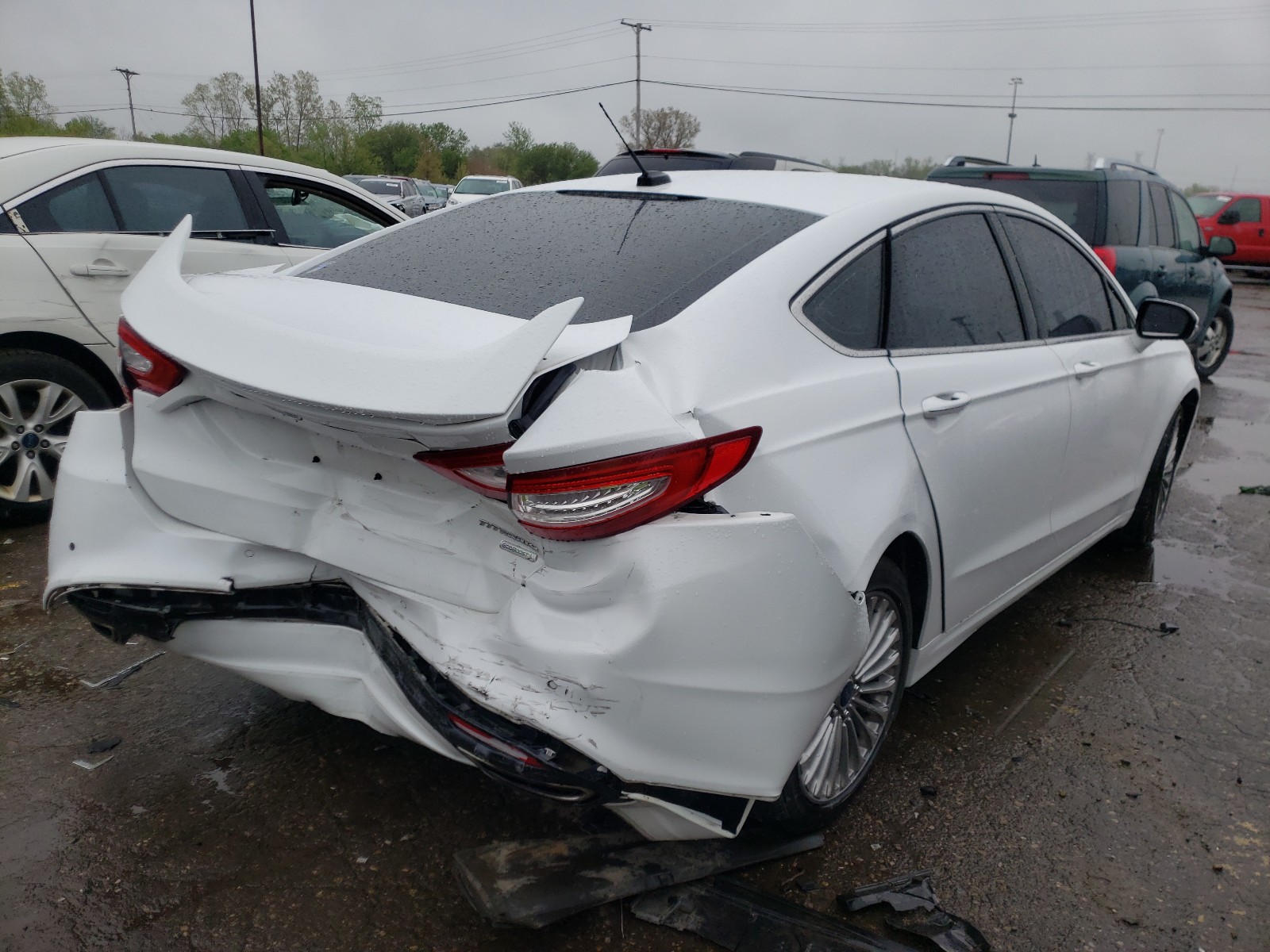Photo 4 from auction – 2014 FORD FUSION TIT with VIN 3FA6P0K91ER360733