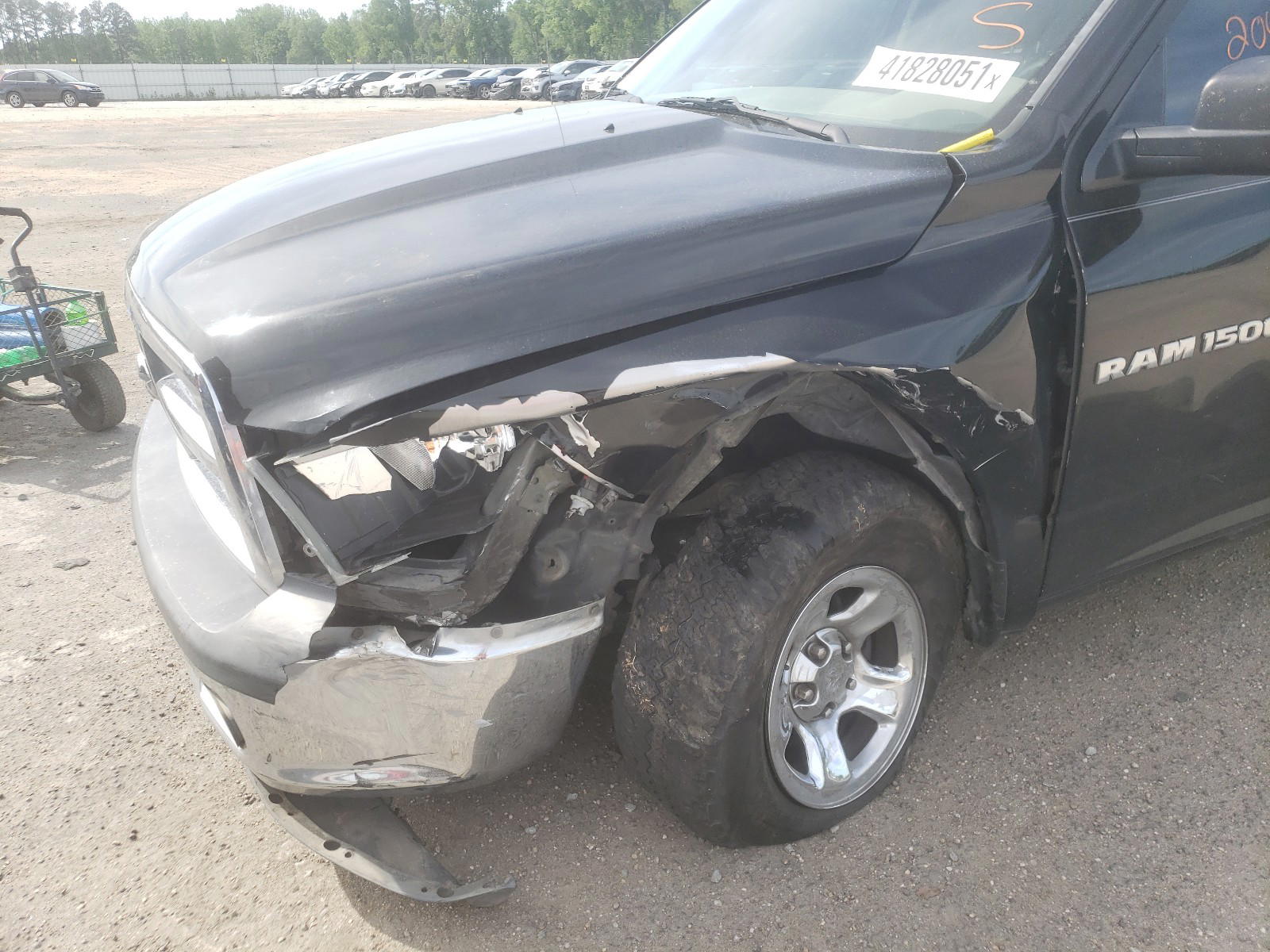 Photo 9 from auction – 2012 DODGE RAM 1500 S with VIN 1C6RD6FP2CS289952