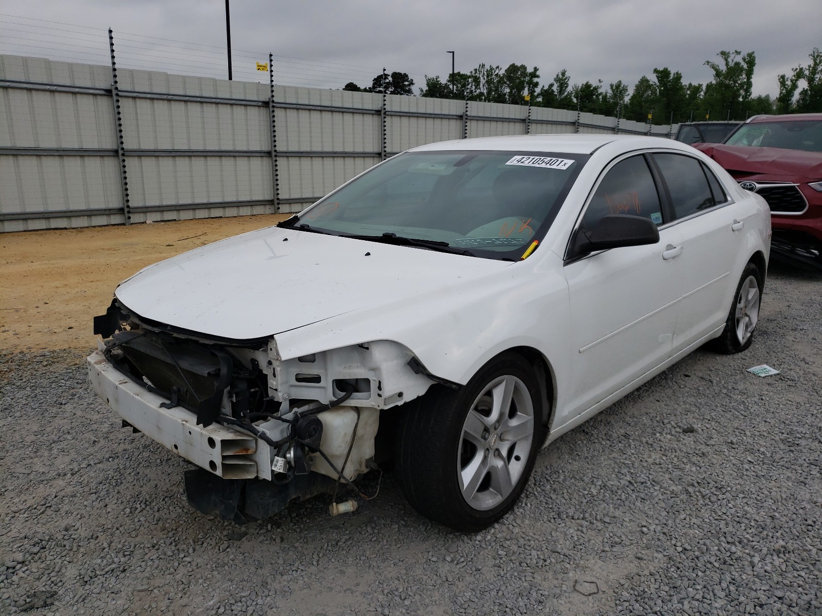 Photo 2 from auction – 2012 CHEVROLET MALIBU LS with VIN 1G1ZA5EU8CF393592