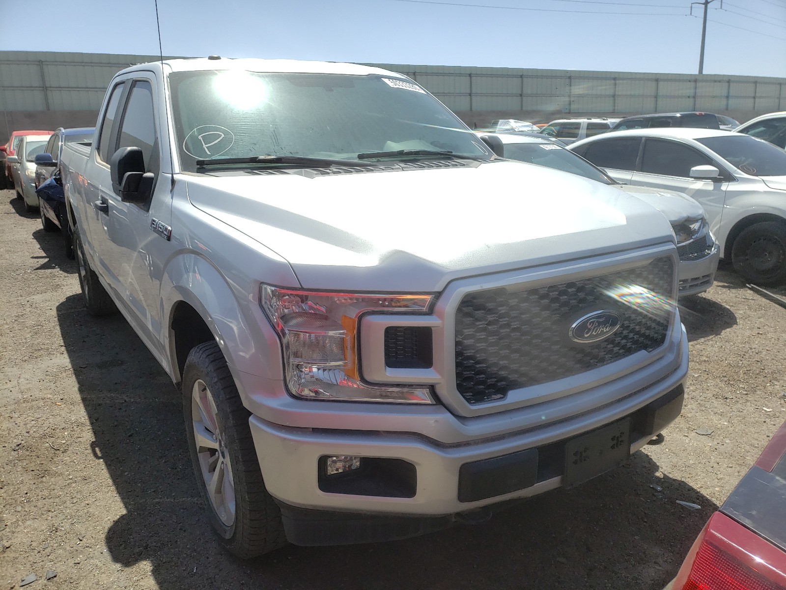 Photo 9 from auction – 2018 FORD F150 SUPER with VIN 1FTEX1EP6JKE38010