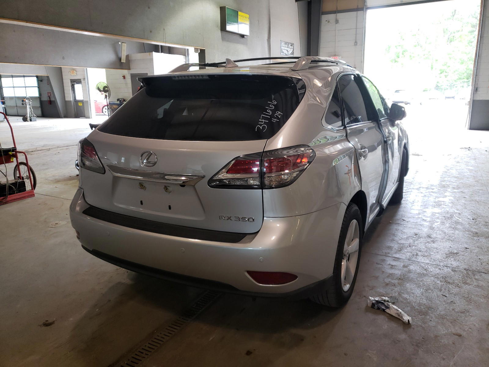 Photo 4 from auction – 2015 LEXUS RX 350 BAS with VIN 2T2BK1BAXFC341494