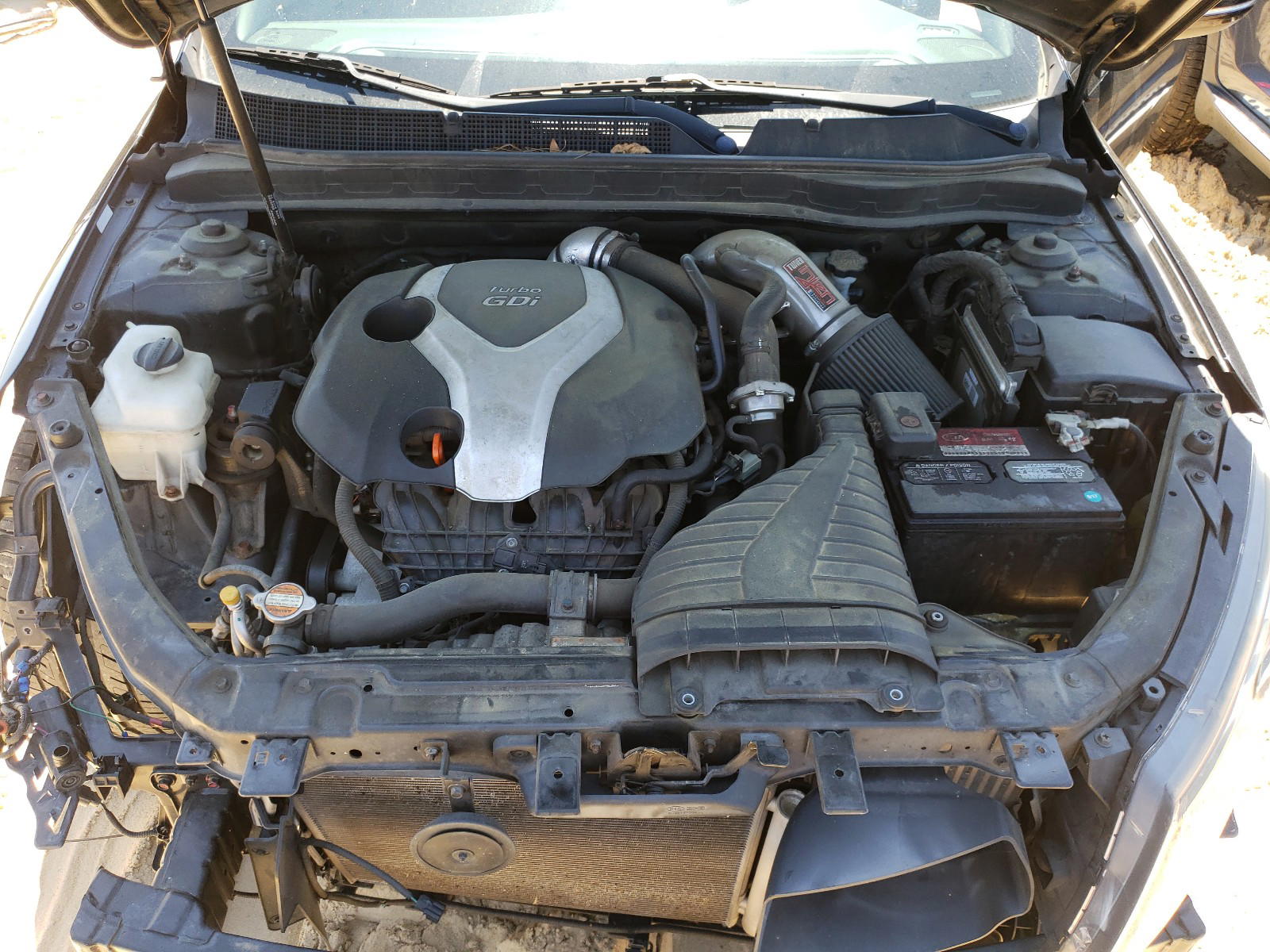Photo 7 from auction – 2012 KIA OPTIMA SX with VIN 5XXGR4A69CG009779