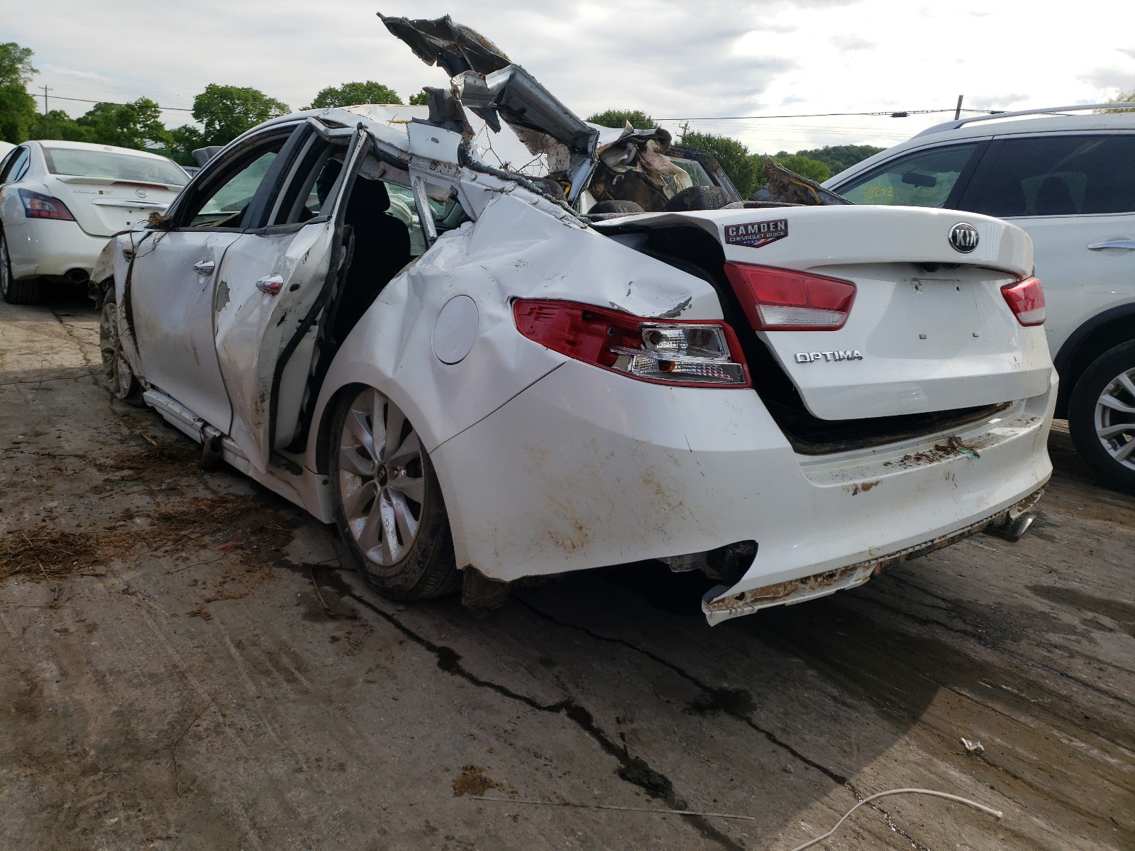 Photo 3 from auction – 2016 KIA OPTIMA LX with VIN 5XXGT4L35GG044779