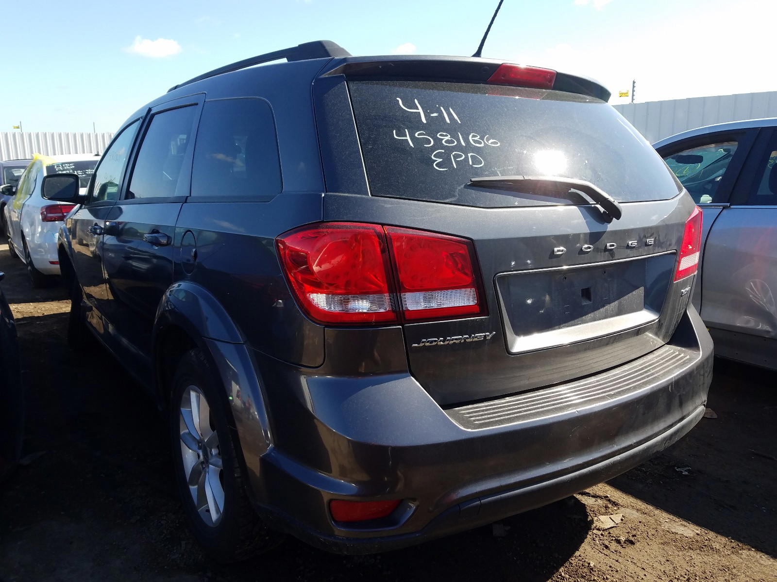 Photo 3 from auction – 2014 DODGE JOURNEY SX with VIN 3C4PDCBB3ET181026