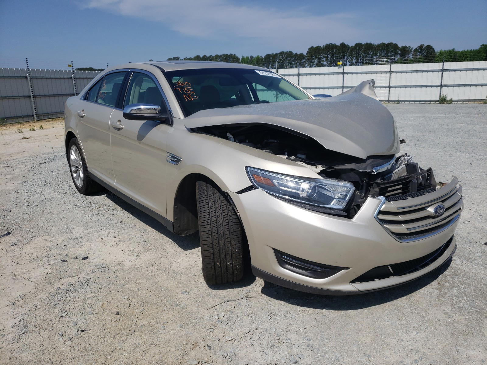 FORD TAURUS 2018 with VIN 1FAHP2F88JG128234 - Photo from auction