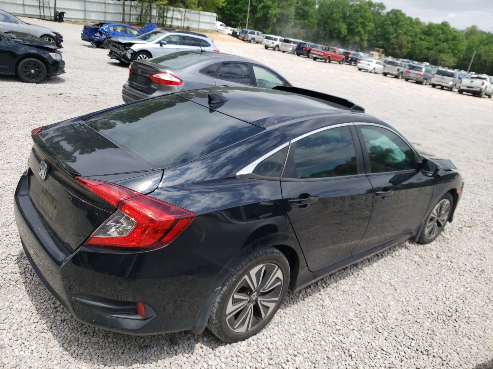 Photo 4 from auction – 2016 HONDA CIVIC EXL with VIN 19XFC1F77GE000431