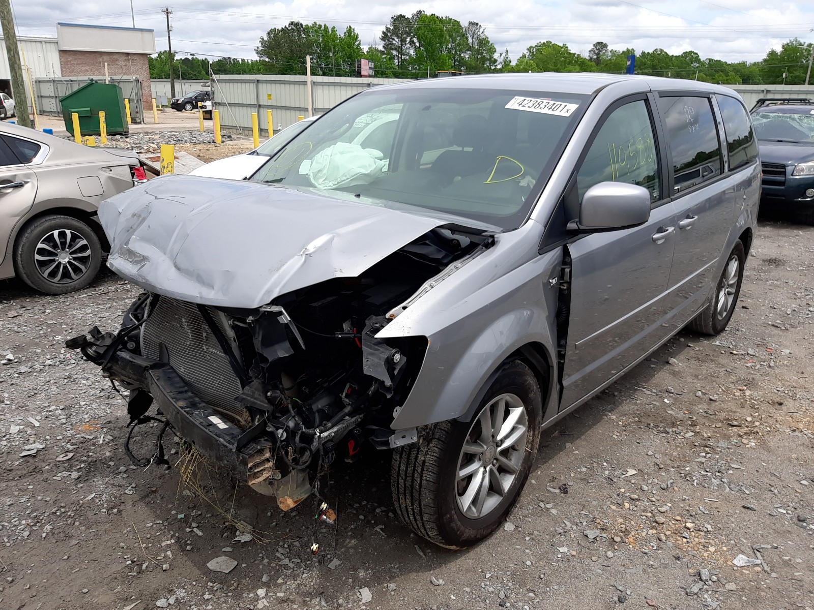 Photo 2 from auction – 2014 DODGE GRAND CARA with VIN 2C4RDGBG6ER462588