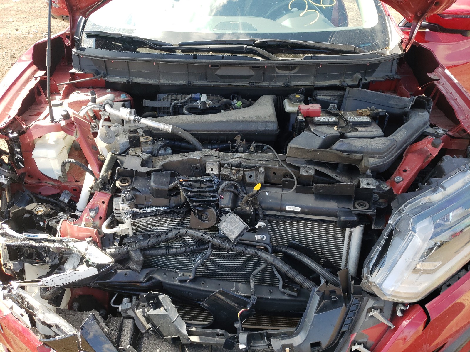 Photo 7 from auction – 2017 NISSAN ROGUE SV with VIN 5N1AT2MV1HC834197
