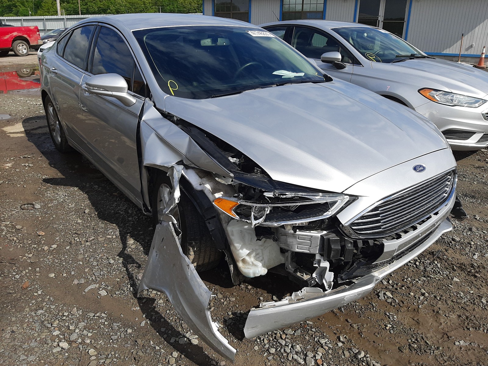 Photo 1 from auction – 2018 FORD FUSION SE with VIN 3FA6P0HD3JR203159