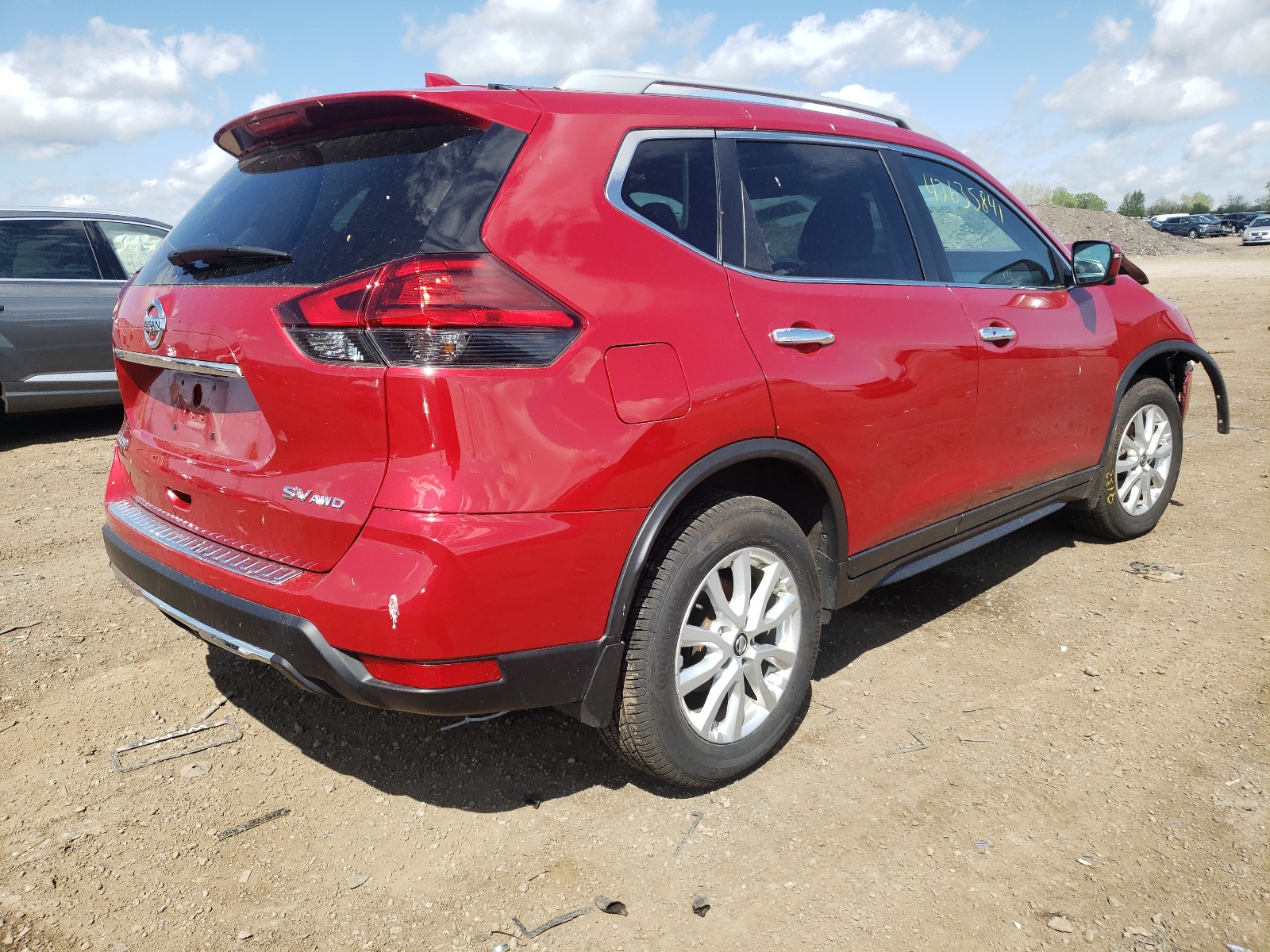 Photo 4 from auction – 2017 NISSAN ROGUE SV with VIN 5N1AT2MV1HC834197