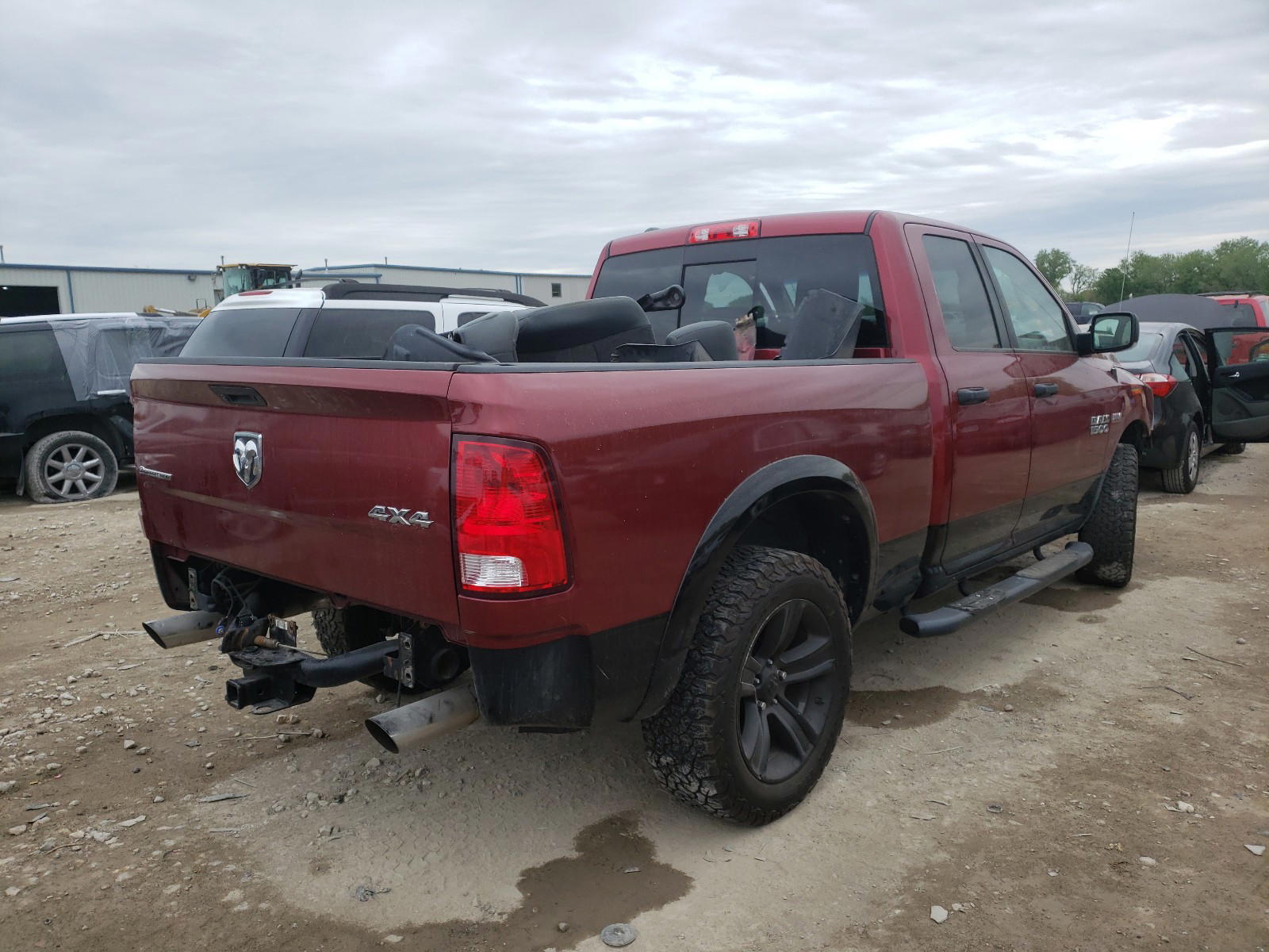 Photo 4 from auction – 2014 RAM 1500 SLT with VIN 1C6RR7GTXES425587