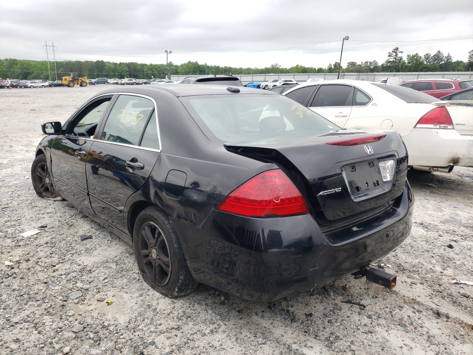 Photo 3 from auction – 2007 HONDA ACCORD EX with VIN 1HGCM56847A063099