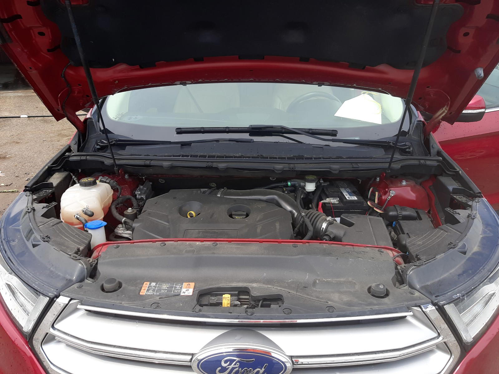 Photo 7 from auction – 2015 FORD EDGE SEL with VIN 2FMTK3J91FBB07812
