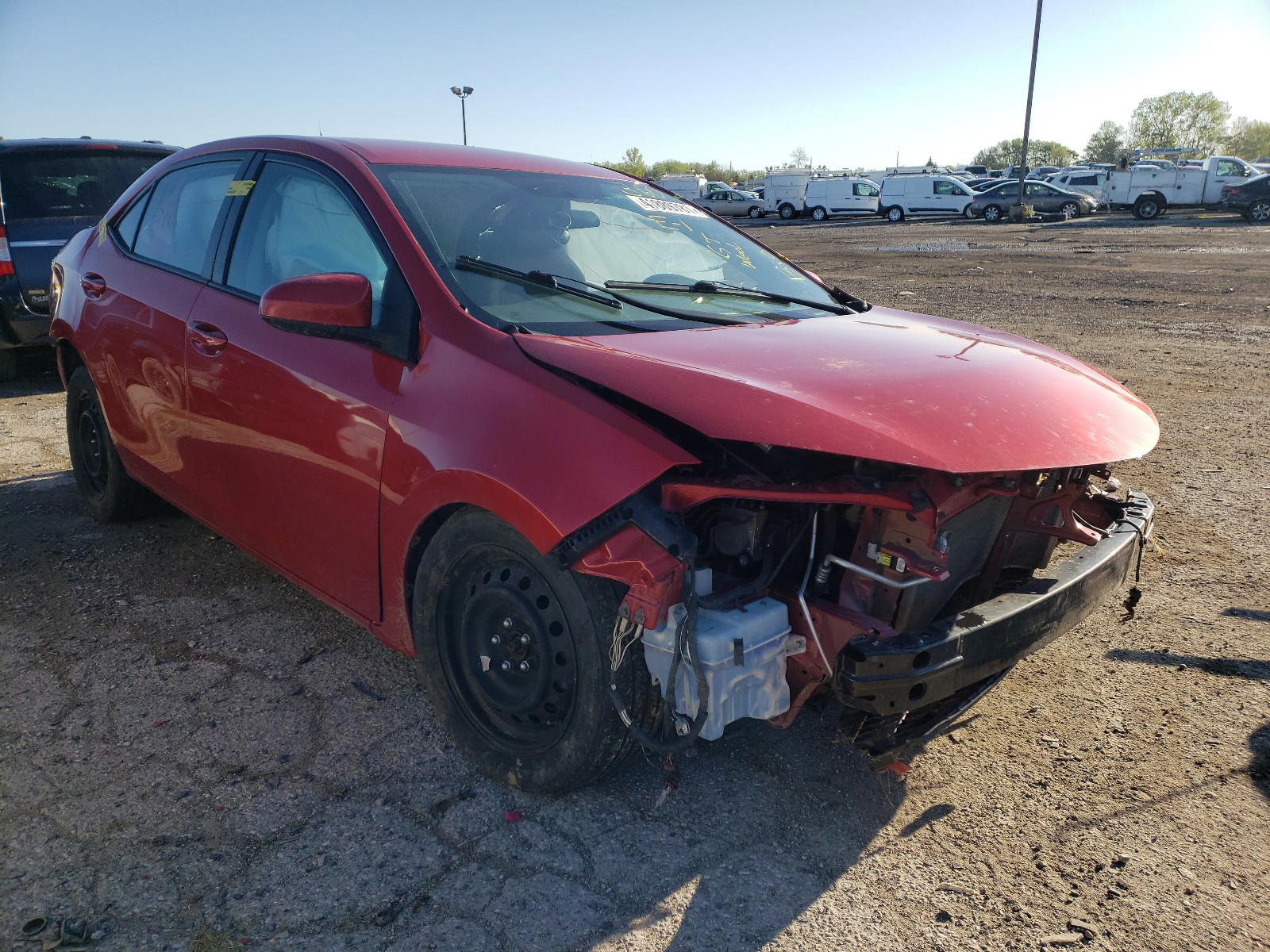 TOYOTA COROLLA L 2016 with VIN 2T1BURHE6GC615010 - Photo from auction