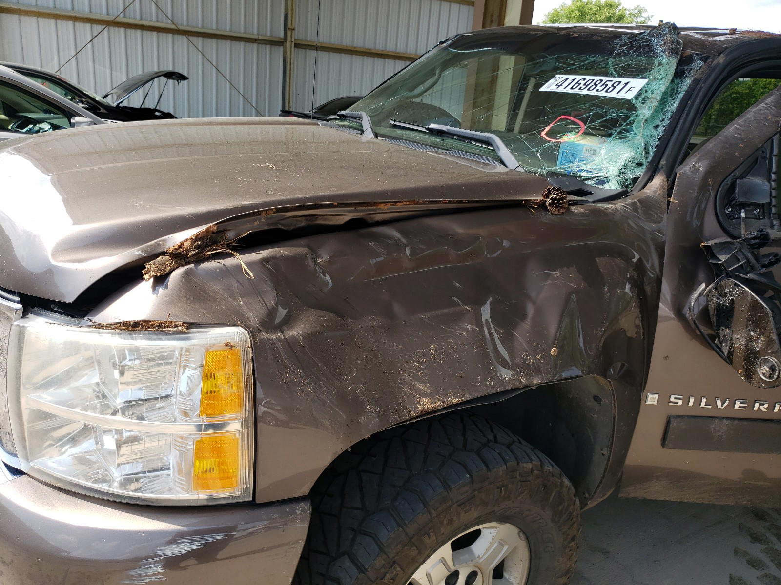 Photo 9 from auction – 2007 CHEVROLET SILVERADO with VIN 2GCEK19C071653199