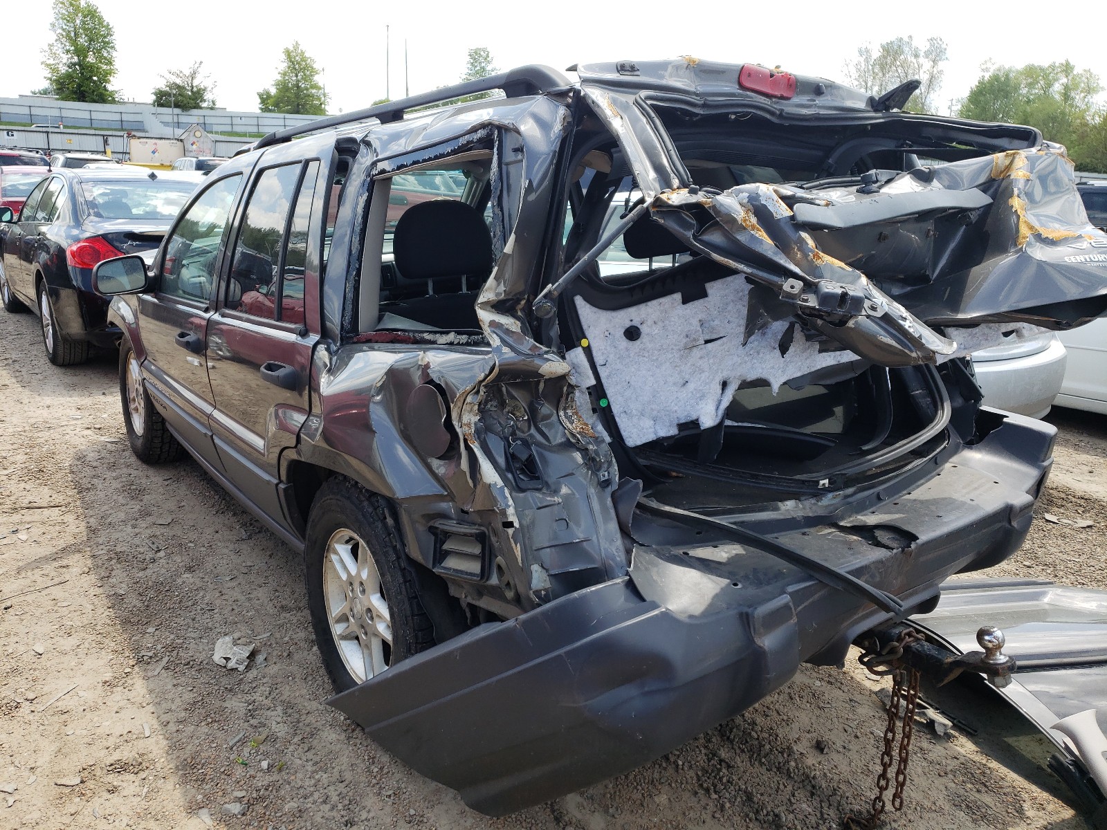 Photo 3 from auction – 2004 JEEP GRAND CHER with VIN 1J4GW48N74C421586