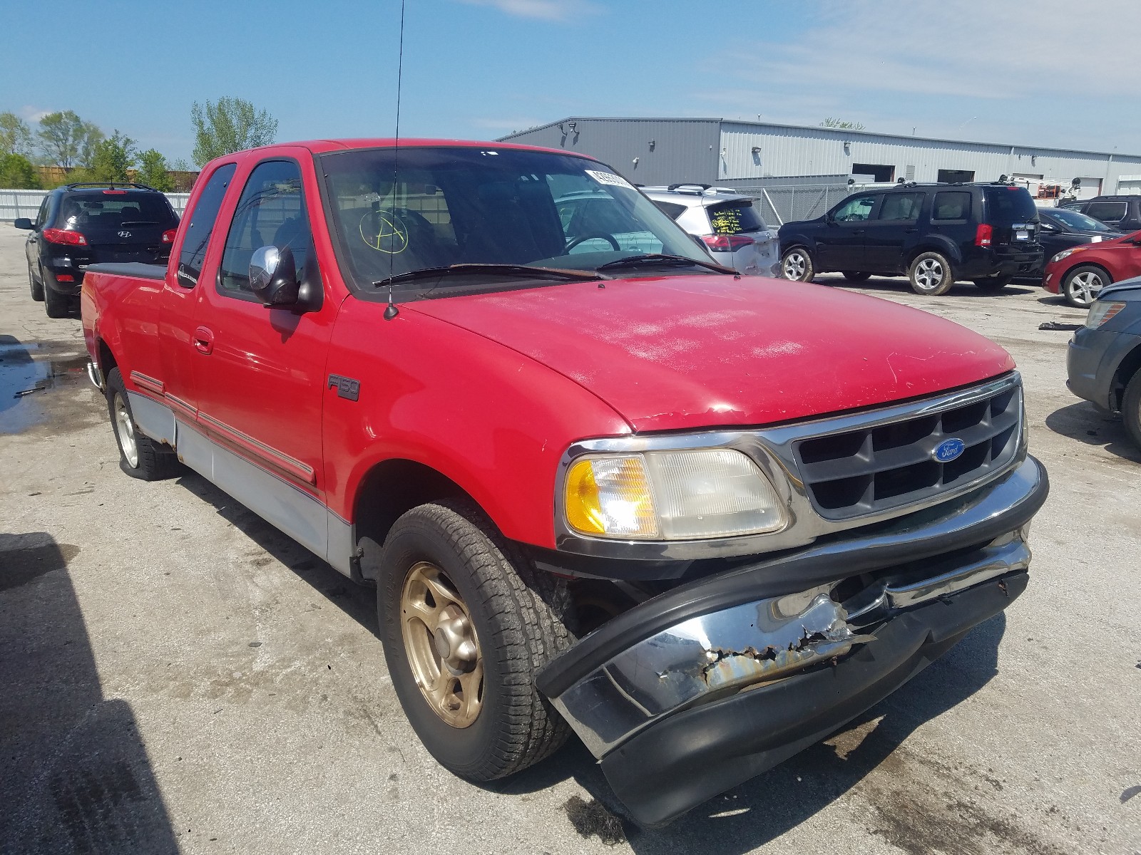FORD F150 1997 with VIN 1FTDX1764VKA61764 - Photo from auction