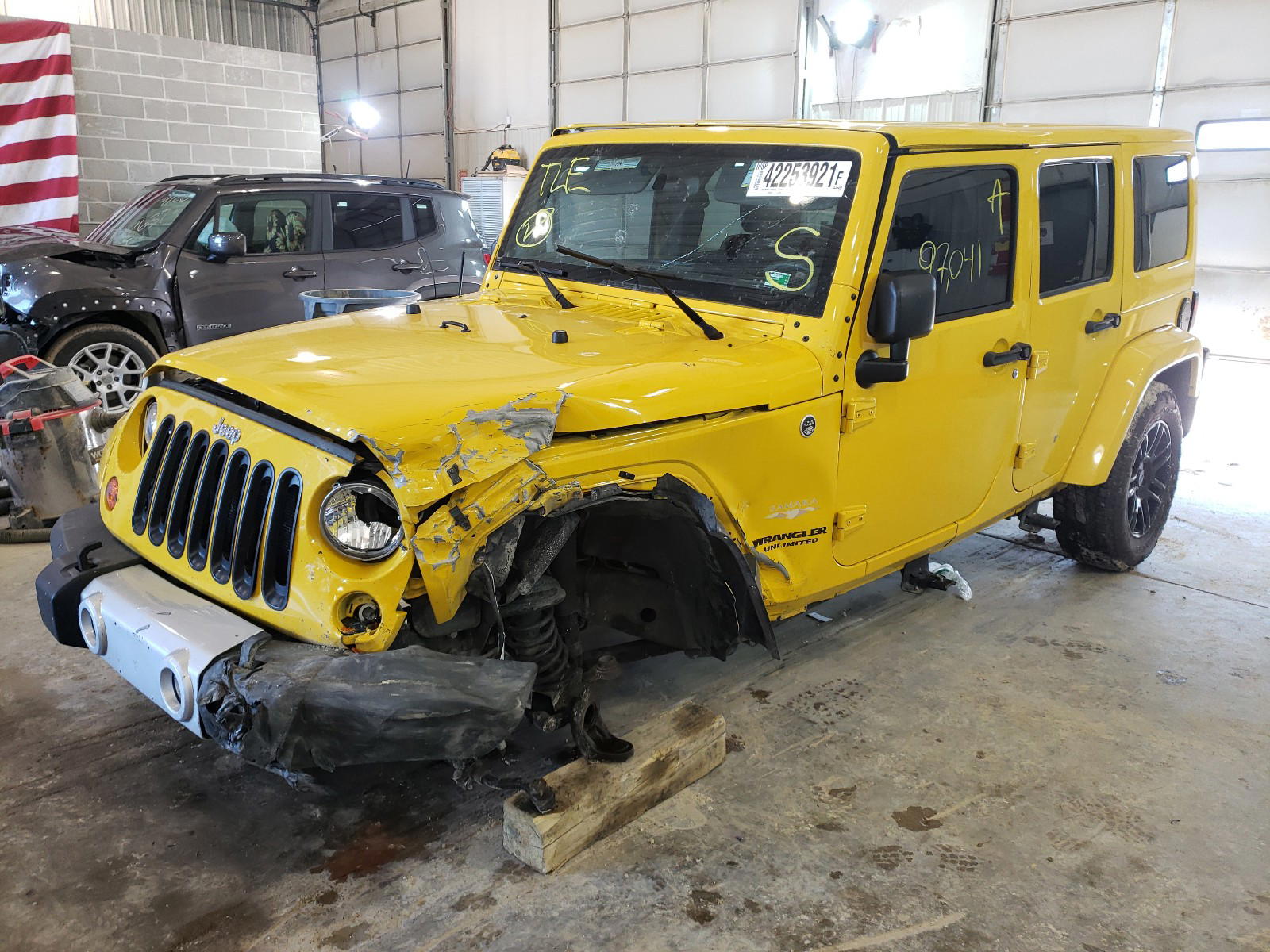 Photo 2 from auction – 2011 JEEP WRANGLER U with VIN 1J4BA5H19BL556738