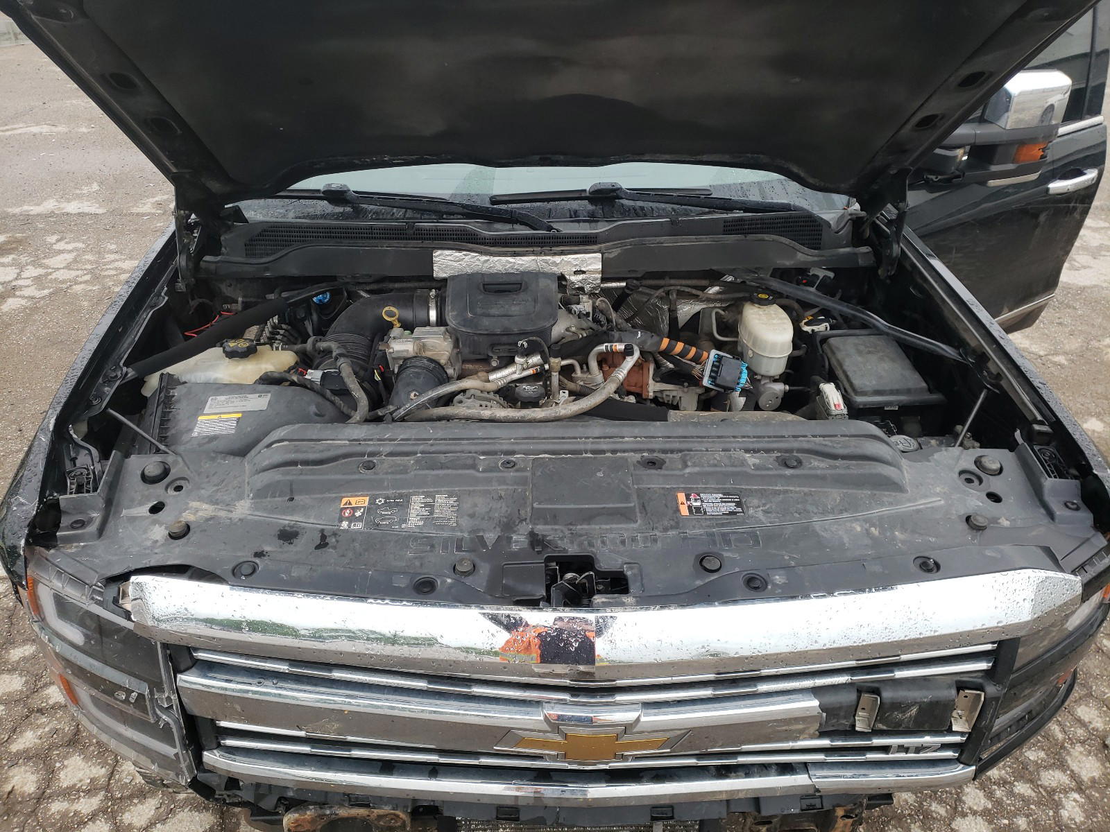 Photo 7 from auction – 2016 CHEVROLET SILVERADO with VIN 1GC1KWE86GF180401