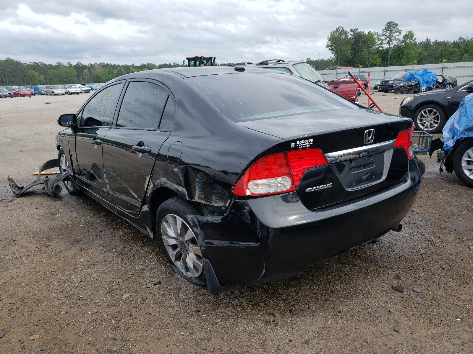 Photo 3 from auction – 2011 HONDA CIVIC EXL with VIN 2HGFA1F99BH517509