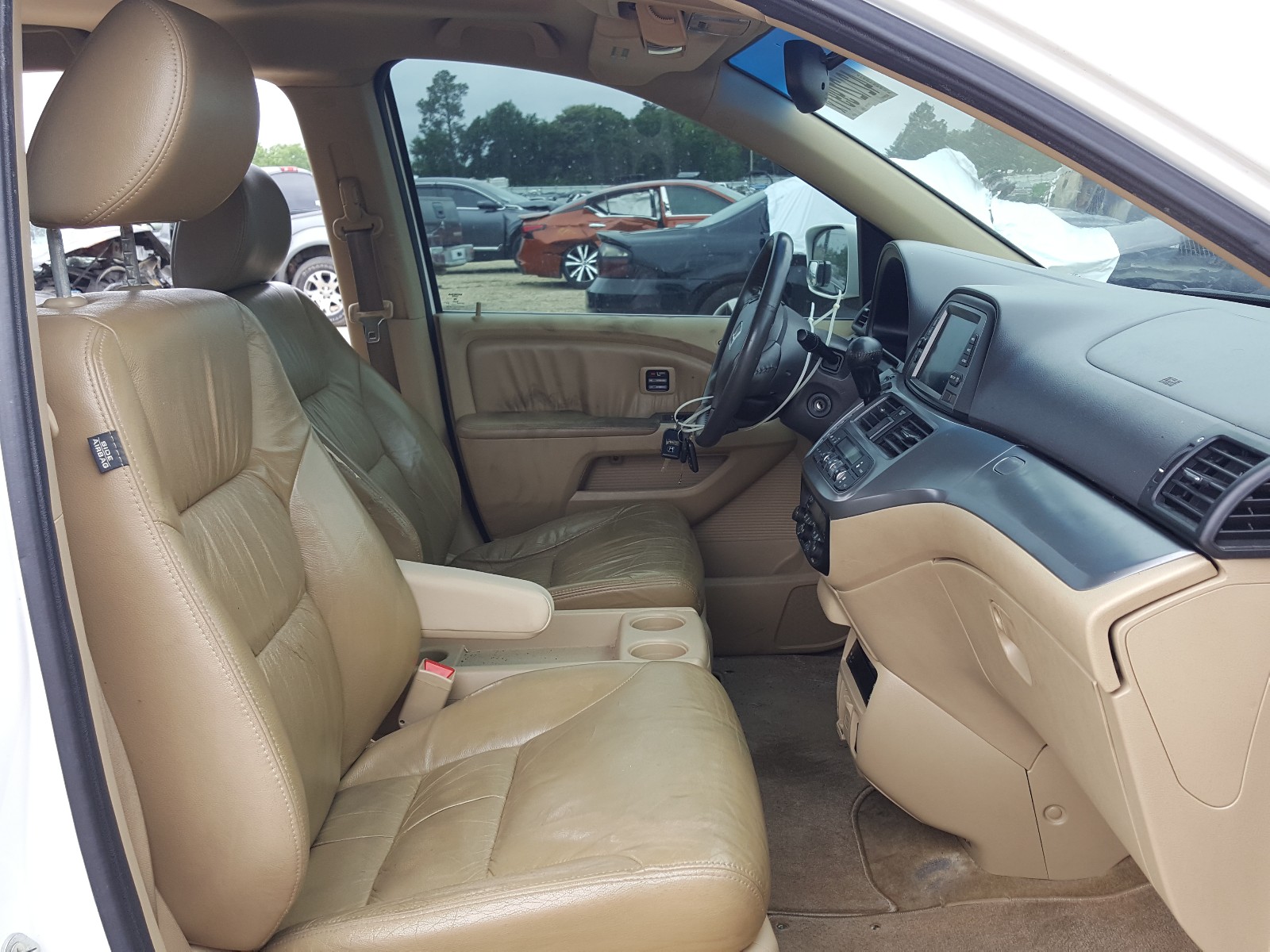 Photo 5 from auction – 2008 HONDA ODYSSEY TO with VIN 5FNRL38918B007409