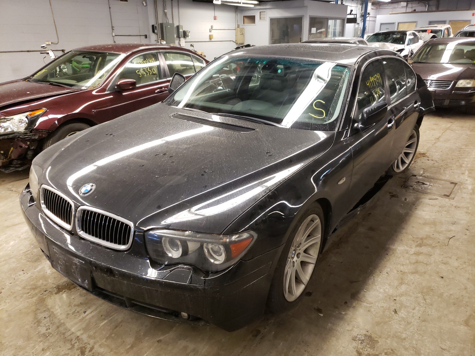 Photo 2 from auction – 2005 BMW 745 I with VIN WBAGL63555DP76430