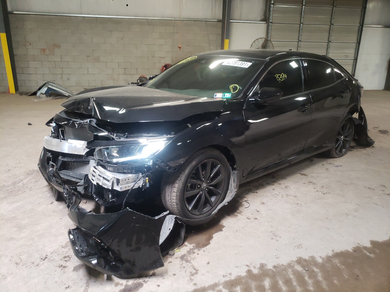 Photo 2 from auction – 2020 HONDA CIVIC EX with VIN SHHFK7H66LU422235
