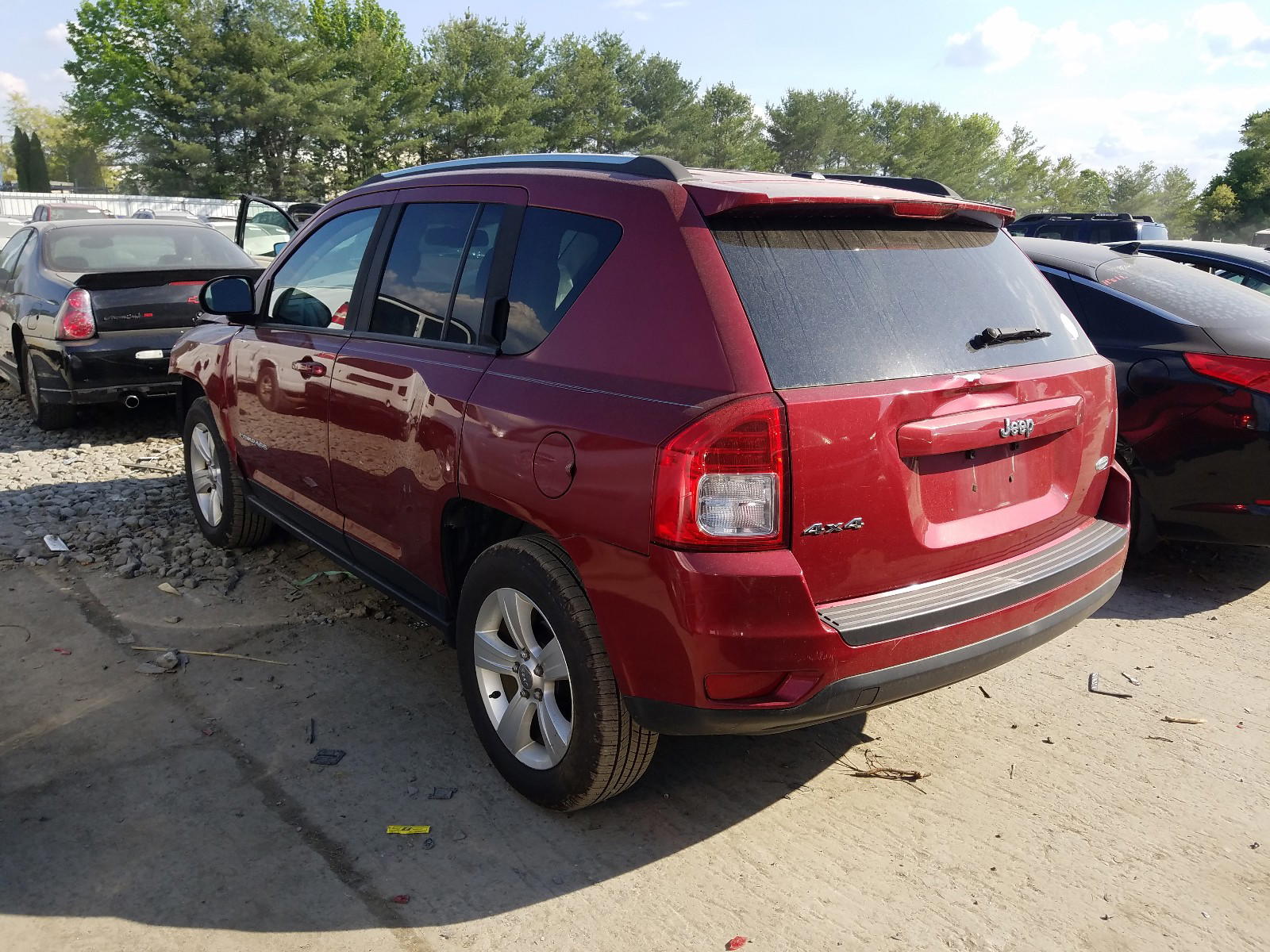 Photo 3 from auction – 2013 JEEP COMPASS LA with VIN 1C4NJDEB7DD253495