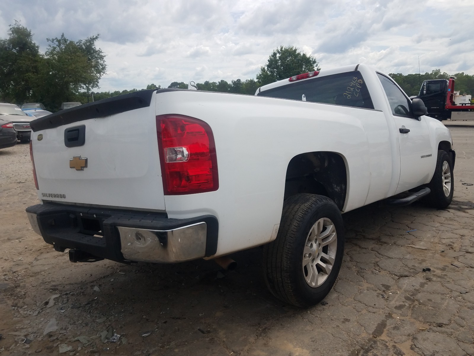 Photo 4 from auction – 2007 CHEVROLET SILVERADO with VIN 1GCEC14C37Z560110