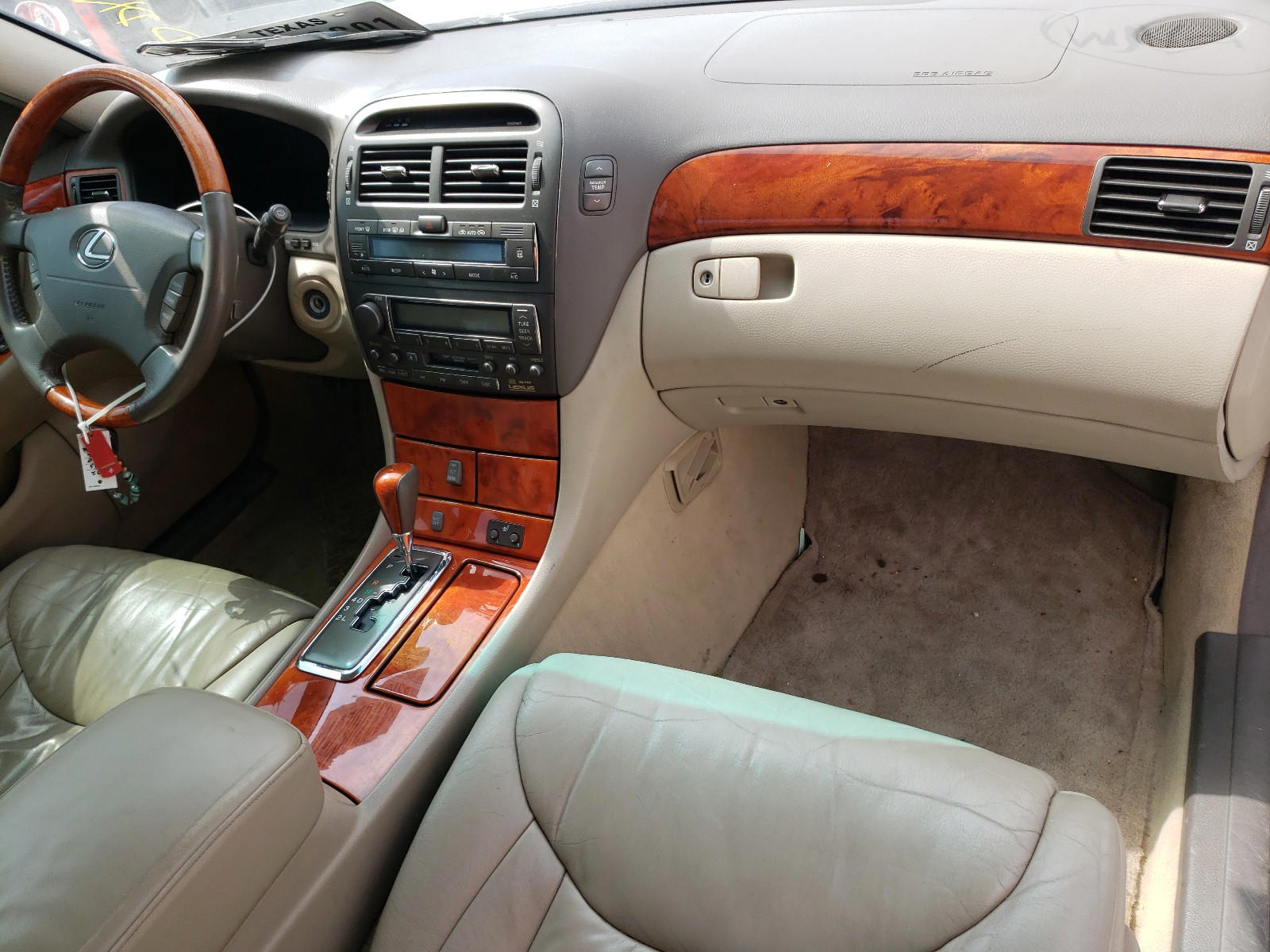 Photo 9 from auction – 2002 LEXUS LS 430 with VIN JTHBN30F520080882