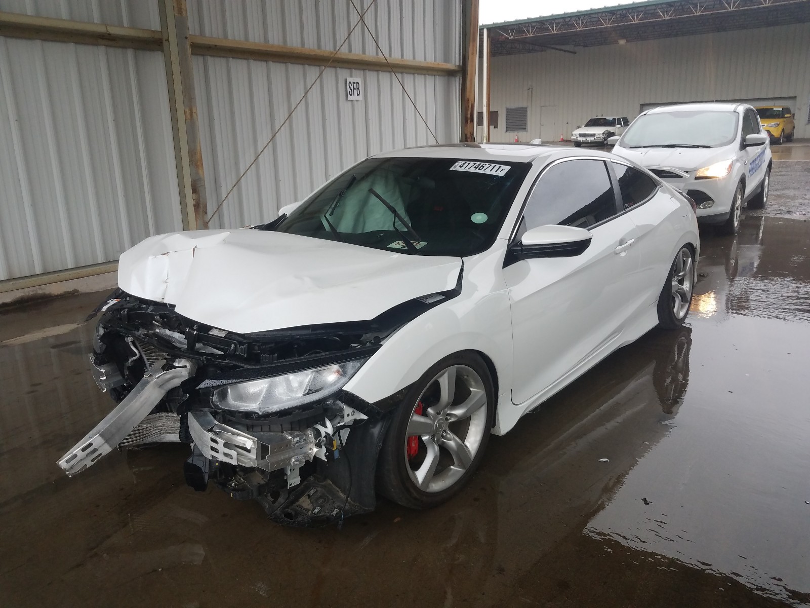 Photo 2 from auction – 2018 HONDA CIVIC SI with VIN 2HGFC3A51JH756500