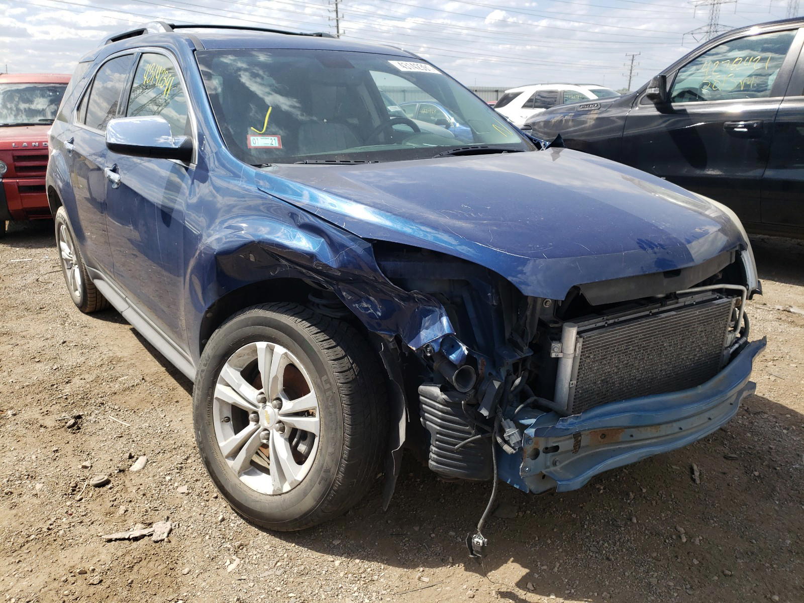 CHEVROLET EQUINOX LT 2010 with VIN 2CNFLGEW8A6329055 - Photo from auction