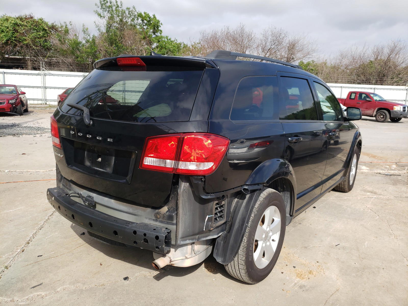 Photo 4 from auction – 2014 DODGE JOURNEY SE with VIN 3C4PDCAB1ET154828